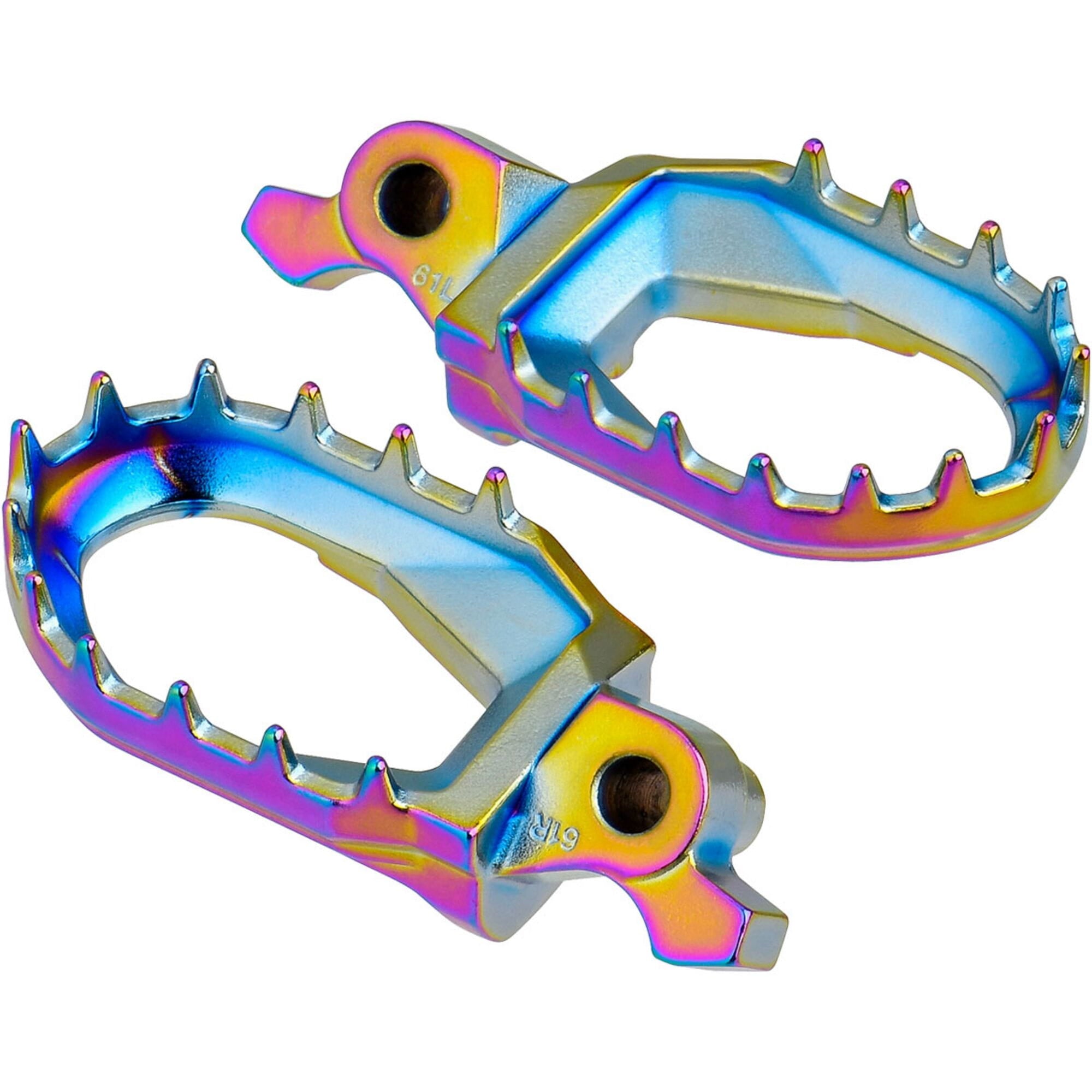 Zeta  MAX Foot Pegs YZ250F 24-26 YZ450F 23-26 Oil Slick