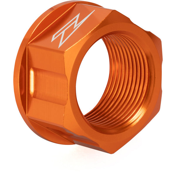 Zeta Rear axle nut M25 P1.5-32 H18 KTM SX SXF Orange