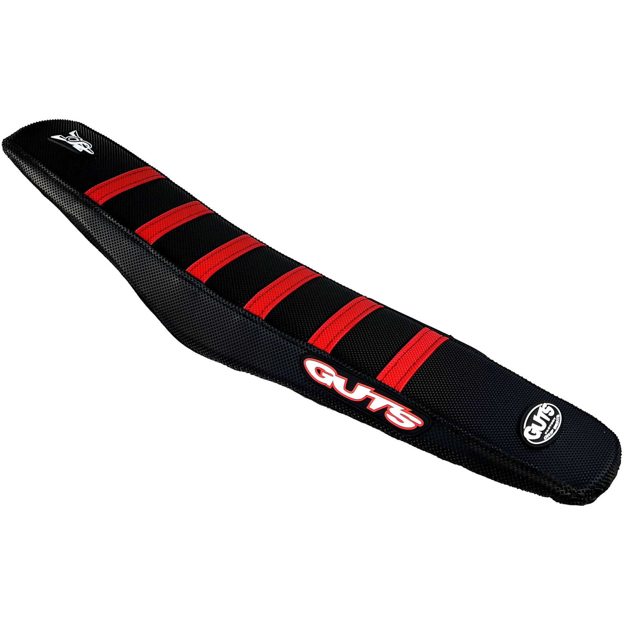 GUTS Racing Ribbed Cover Black with Red Ribs Stark V