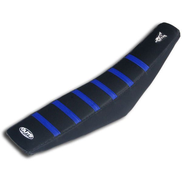 Guts racing Ribbed  Cover Black with Blue Ribs Suzuki RMZ250 19-24 RMZ450 18-24