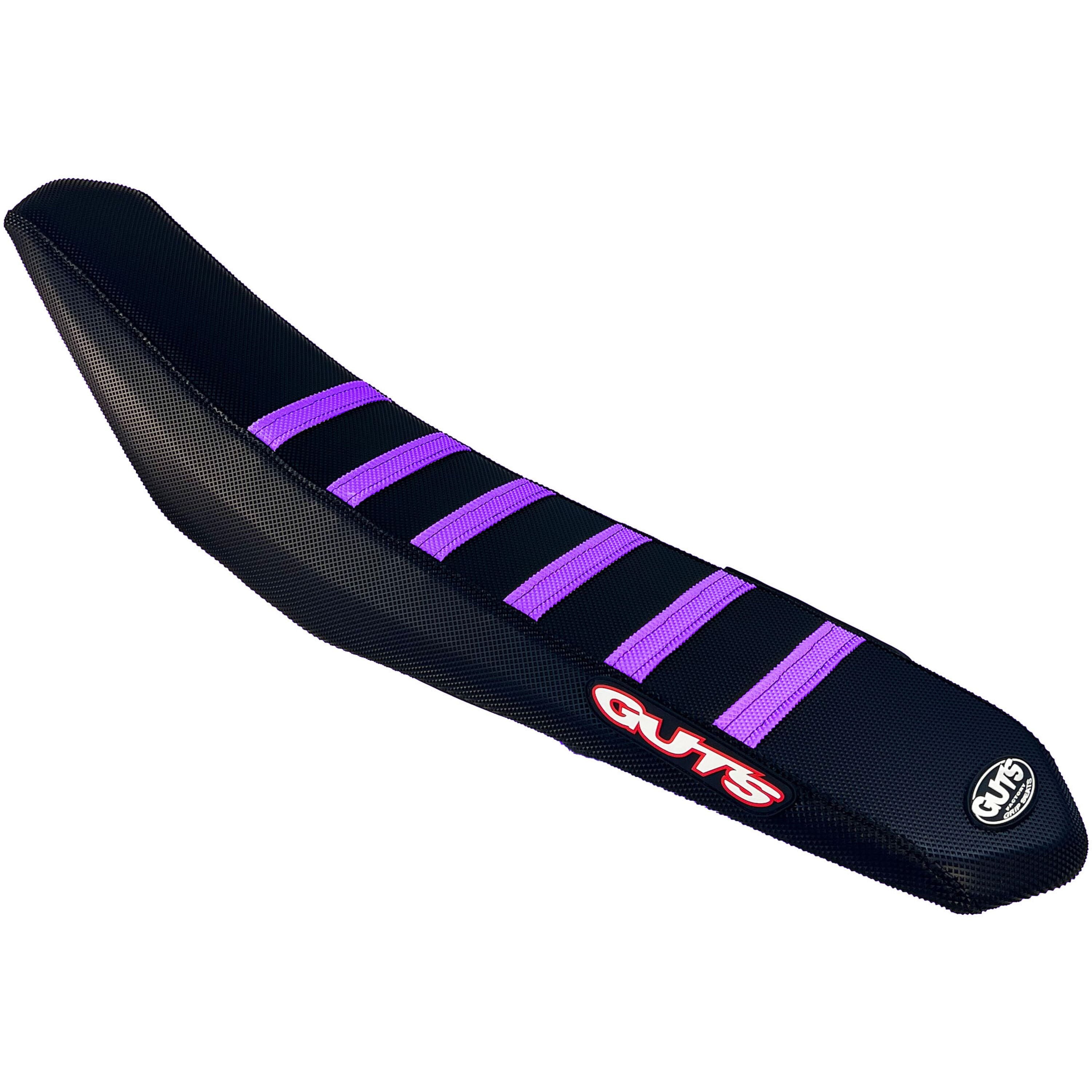 GUTS Racing Surron Ultra Bee Ribbed cover black with purple ribs - Purple - One size