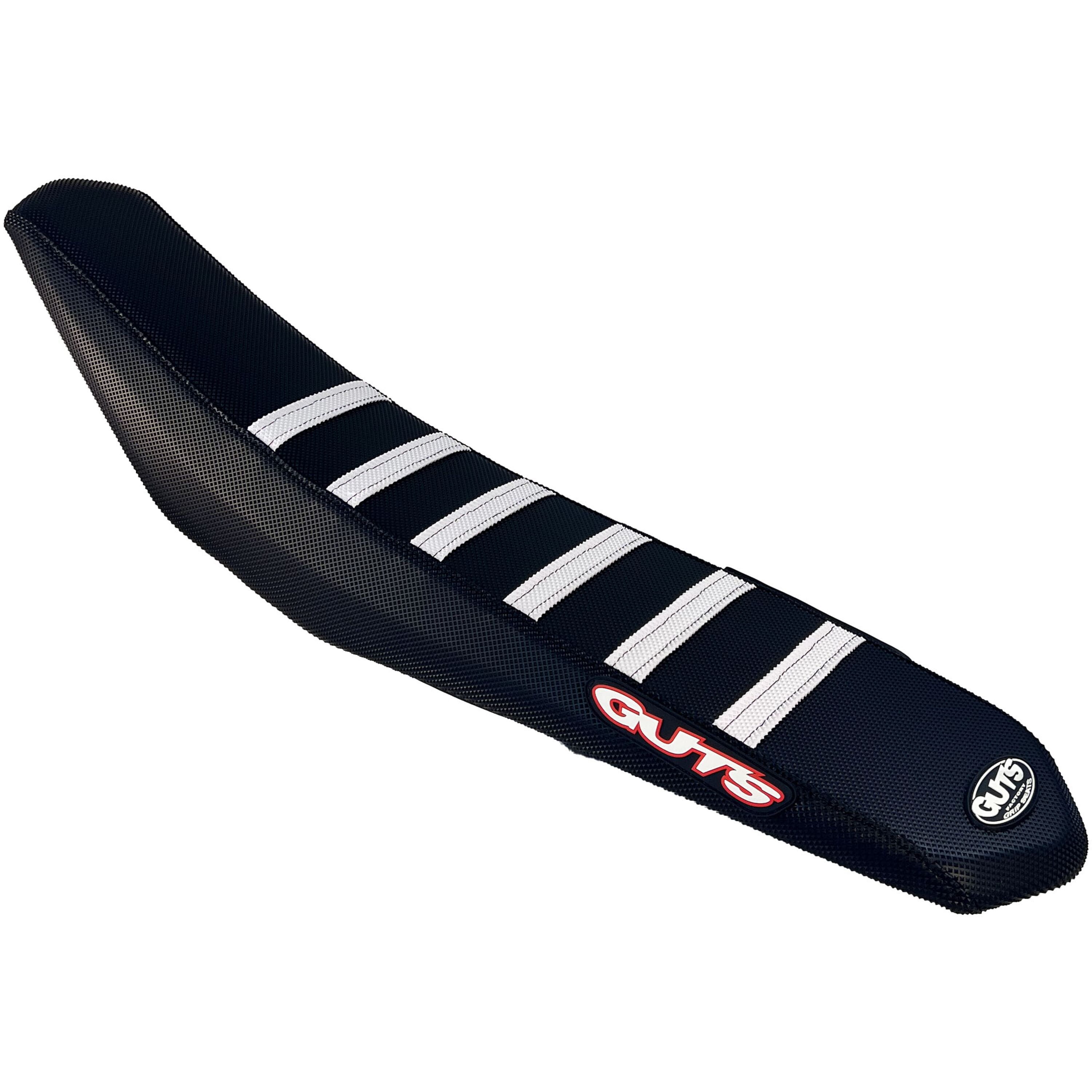 GUTS Racing Surron Ultra Bee ribbed black with white ribs - White - One size