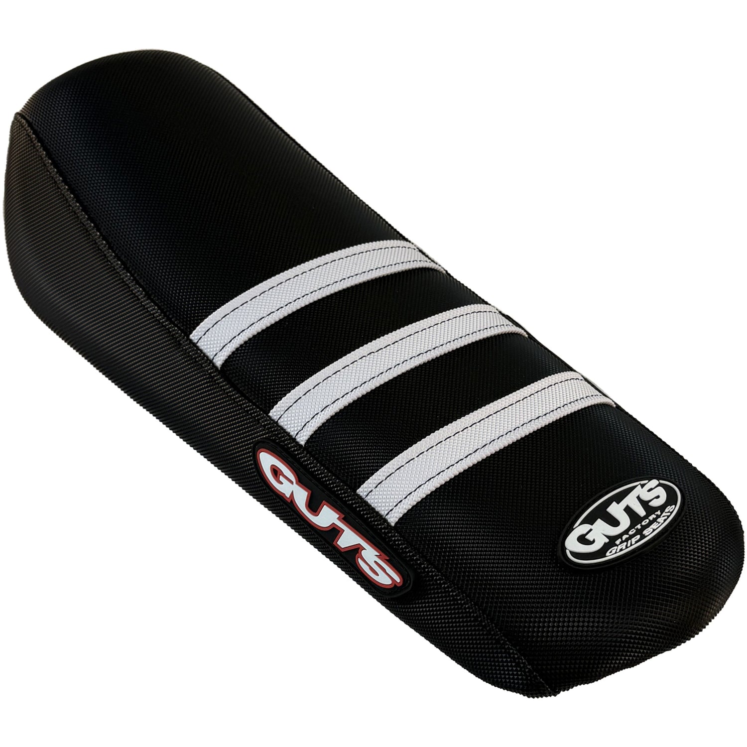 GUTS Racing Hyper Bee Ribbed Cover Black with White Ribs - White - One size