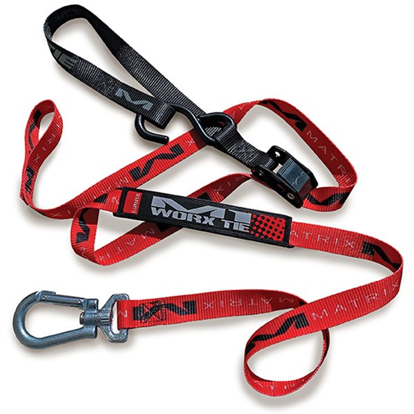 Matrix Concepts M1.0 Worx Tie Down Set Red