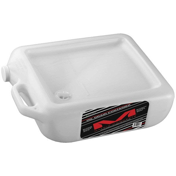 Matrix Concepts M28 Oil Drain Container Wht- 15 Qt