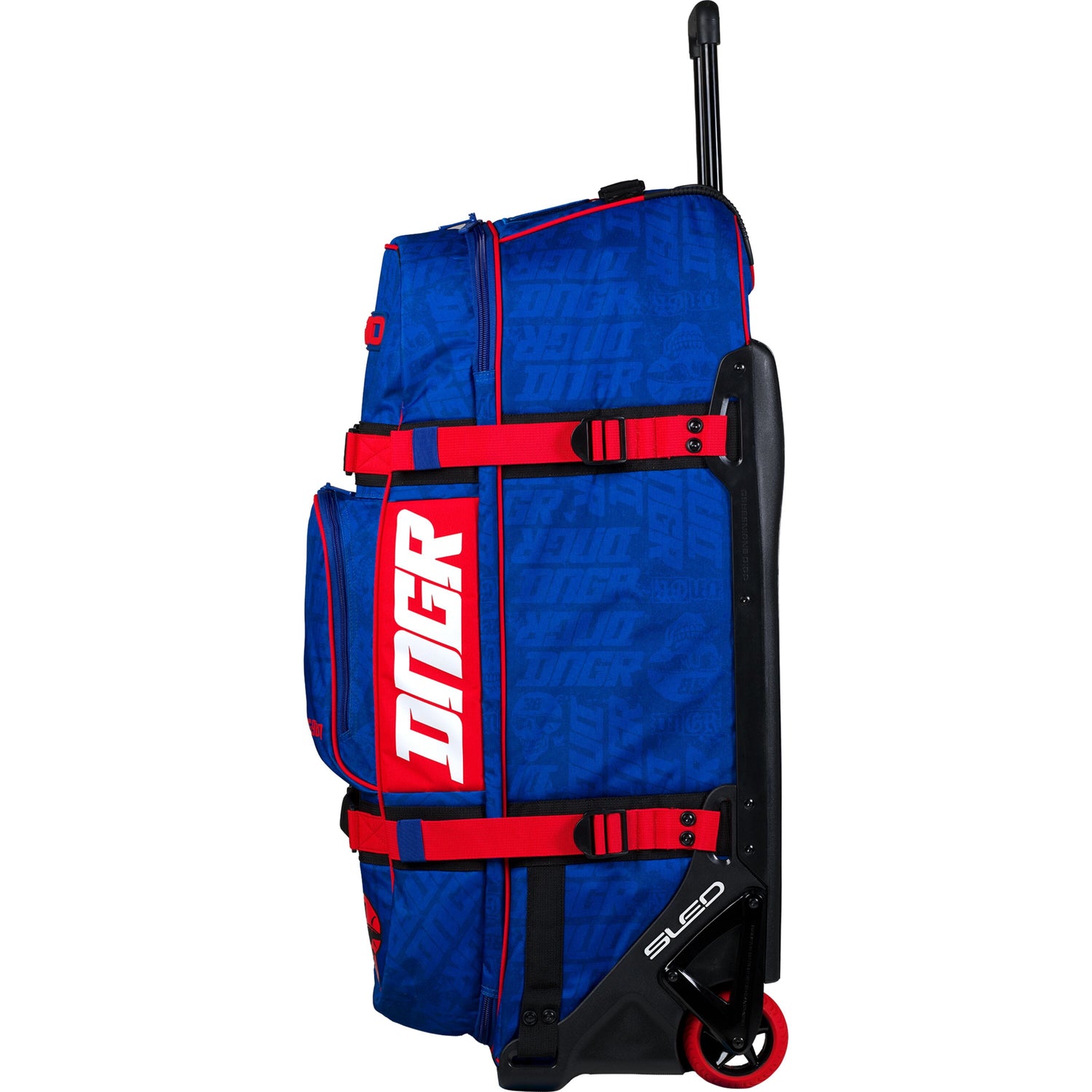 OGIO Rig 9800 Danger Boy LE Blue/Red - Yellow - 123 litres