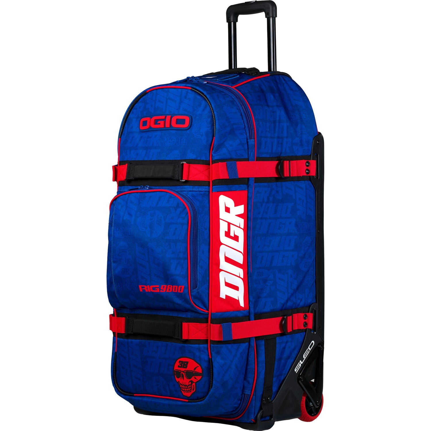 OGIO Rig 9800 Danger Boy LE Blue/Red - Yellow - 123 litres