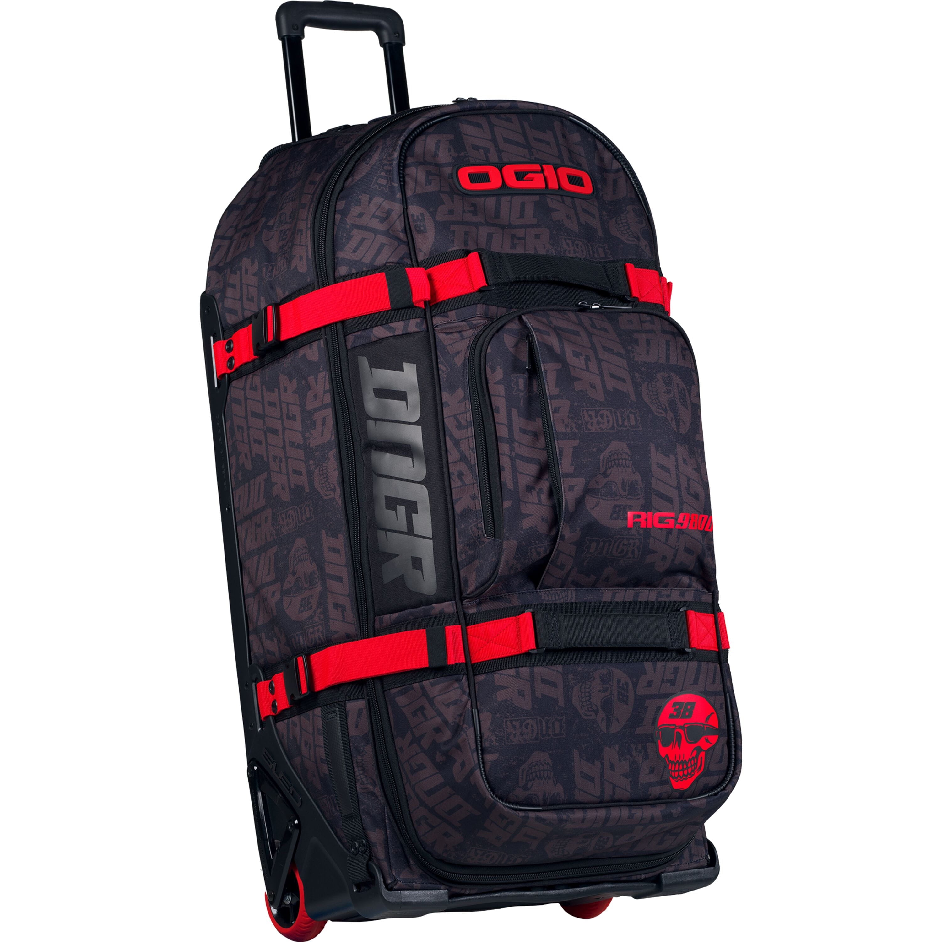 OGIO Rig 9800 Danger Boy LE Black - Yellow - 123 litres