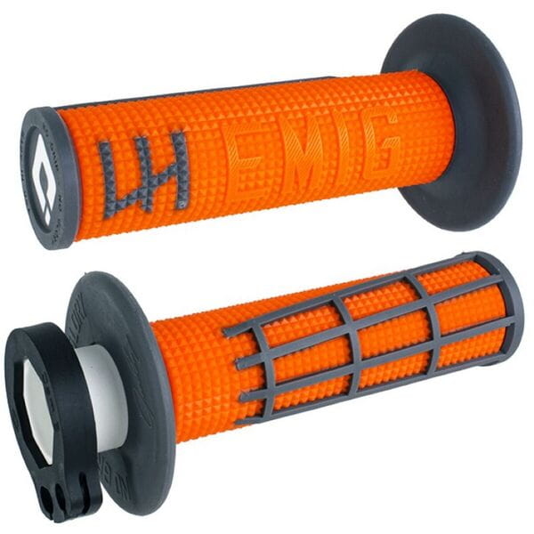 ODI EMIG 2.0 Lock On Grip Orange/Graphite