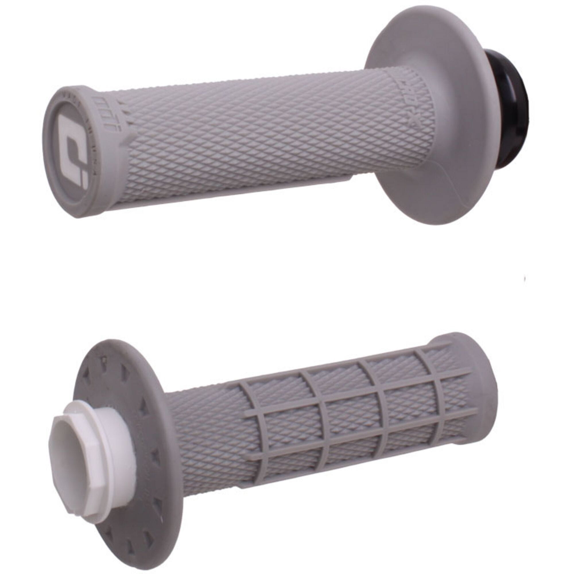 Micro-X Half-Waffle Lock-On Grip Set grey