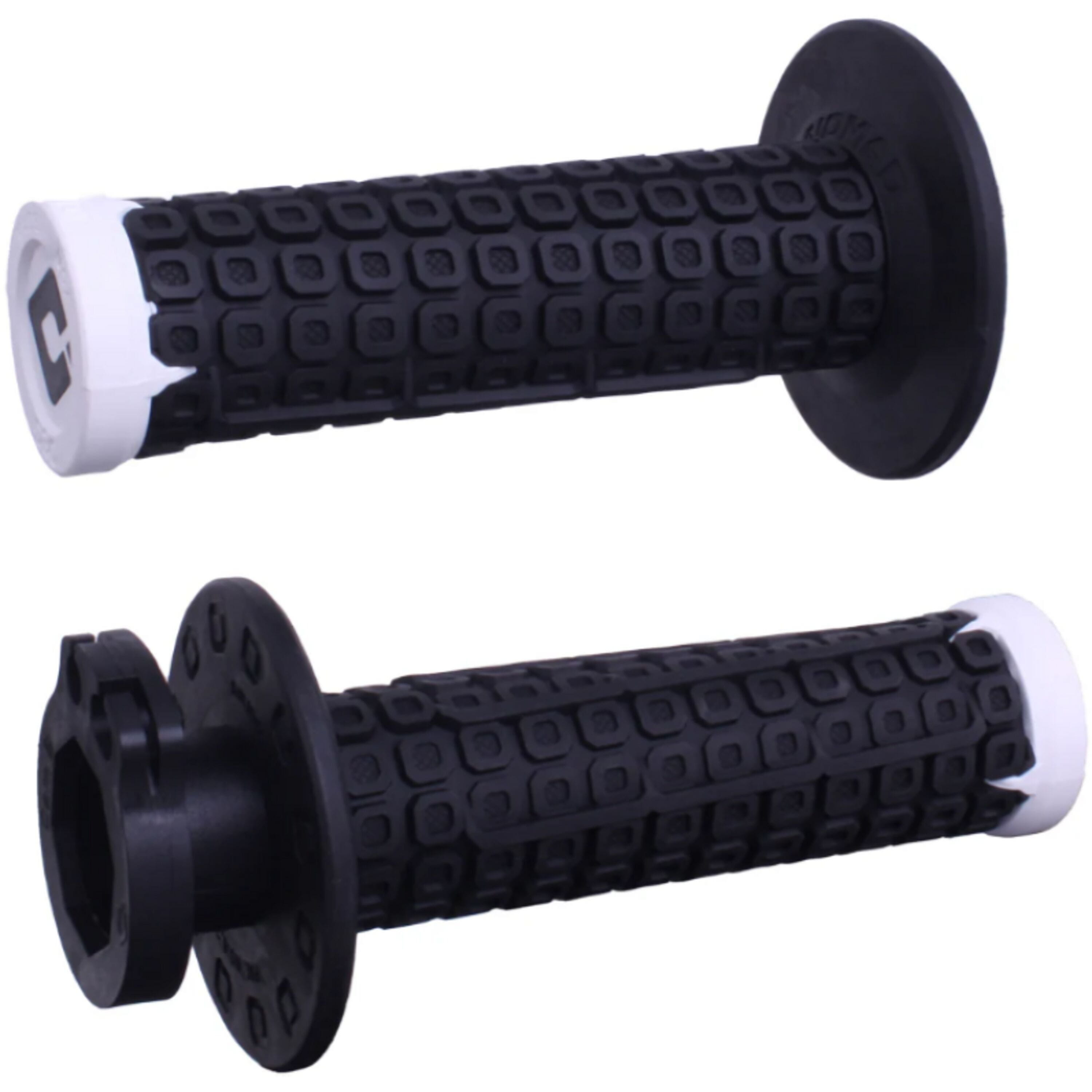 ODI NOMAD D30 Lock On V2 Grip Black/White - Black - One size