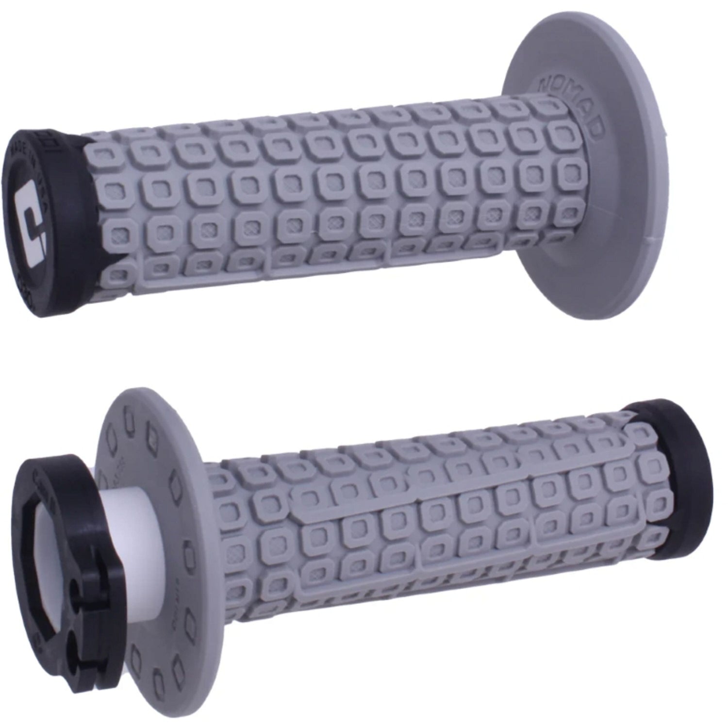 ODI NOMAD D30 Lock On V2 Grip Grey/Black - Grey - One size