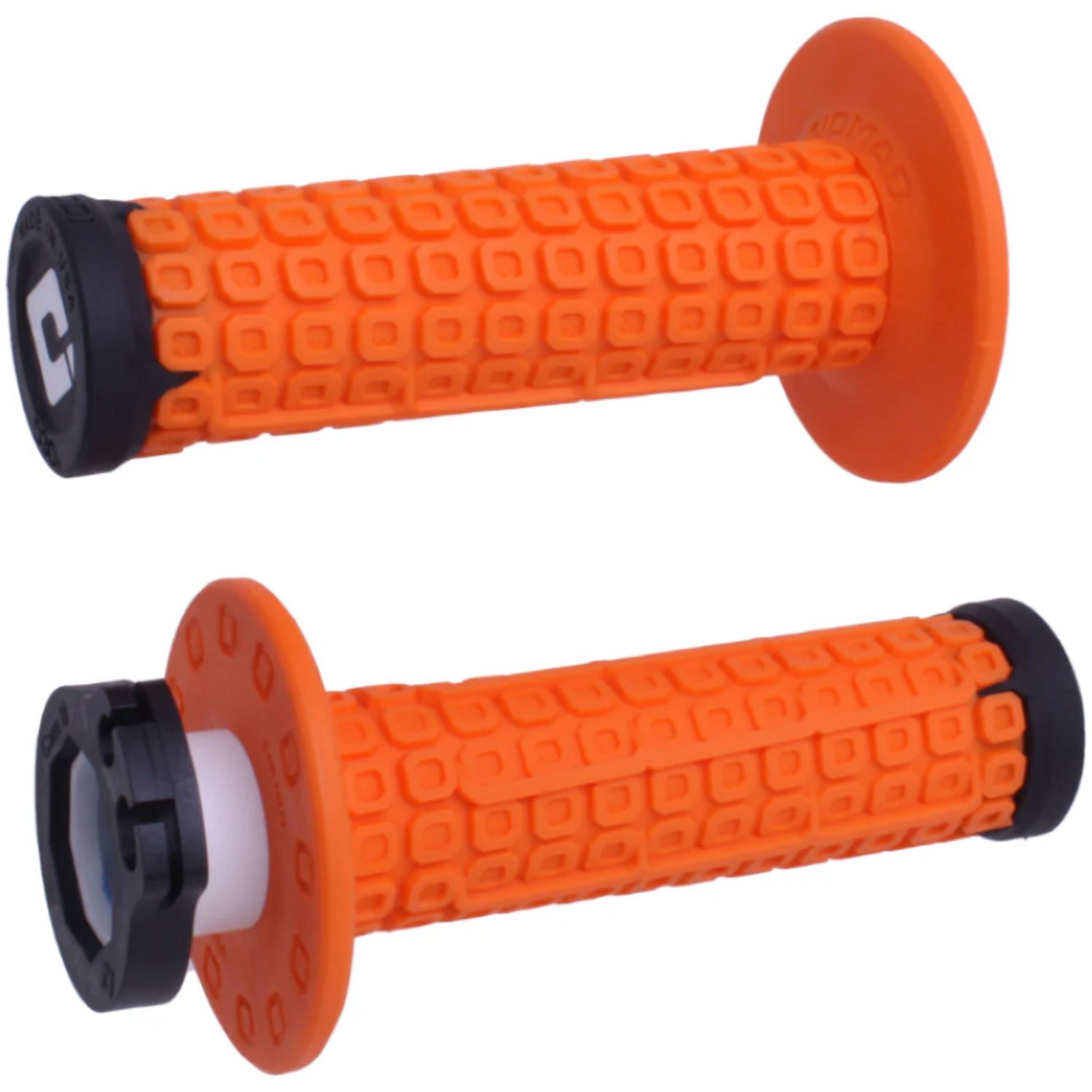ODI NOMAD D30 Lock On V2 Grip Orange/Black - Orange - One size