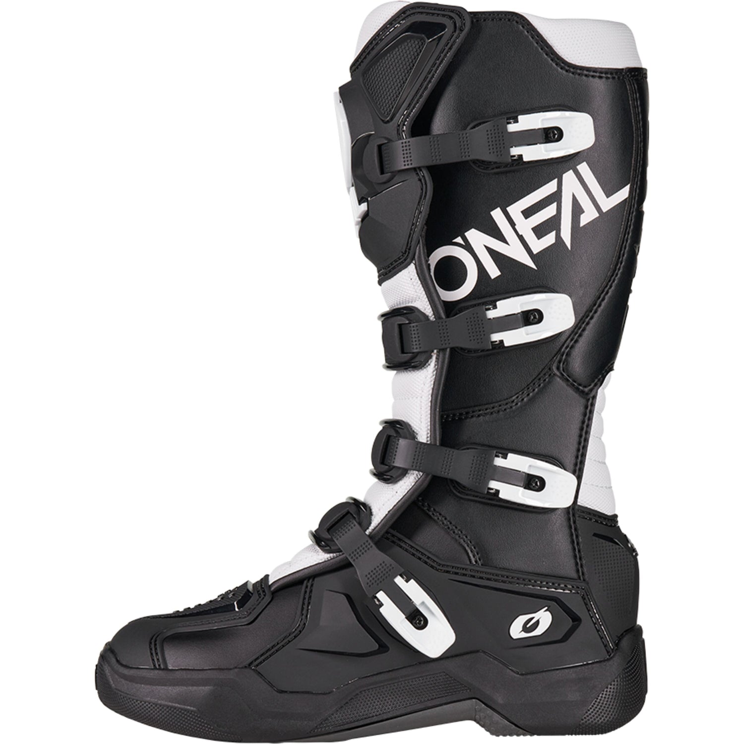Oneal 3SRS Boot MX black/white 9.5/44 - Black - 10.5