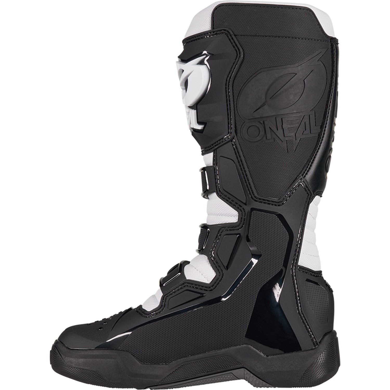 Oneal 3SRS Boot MX black/white 9.5/44 - Black - 10.5
