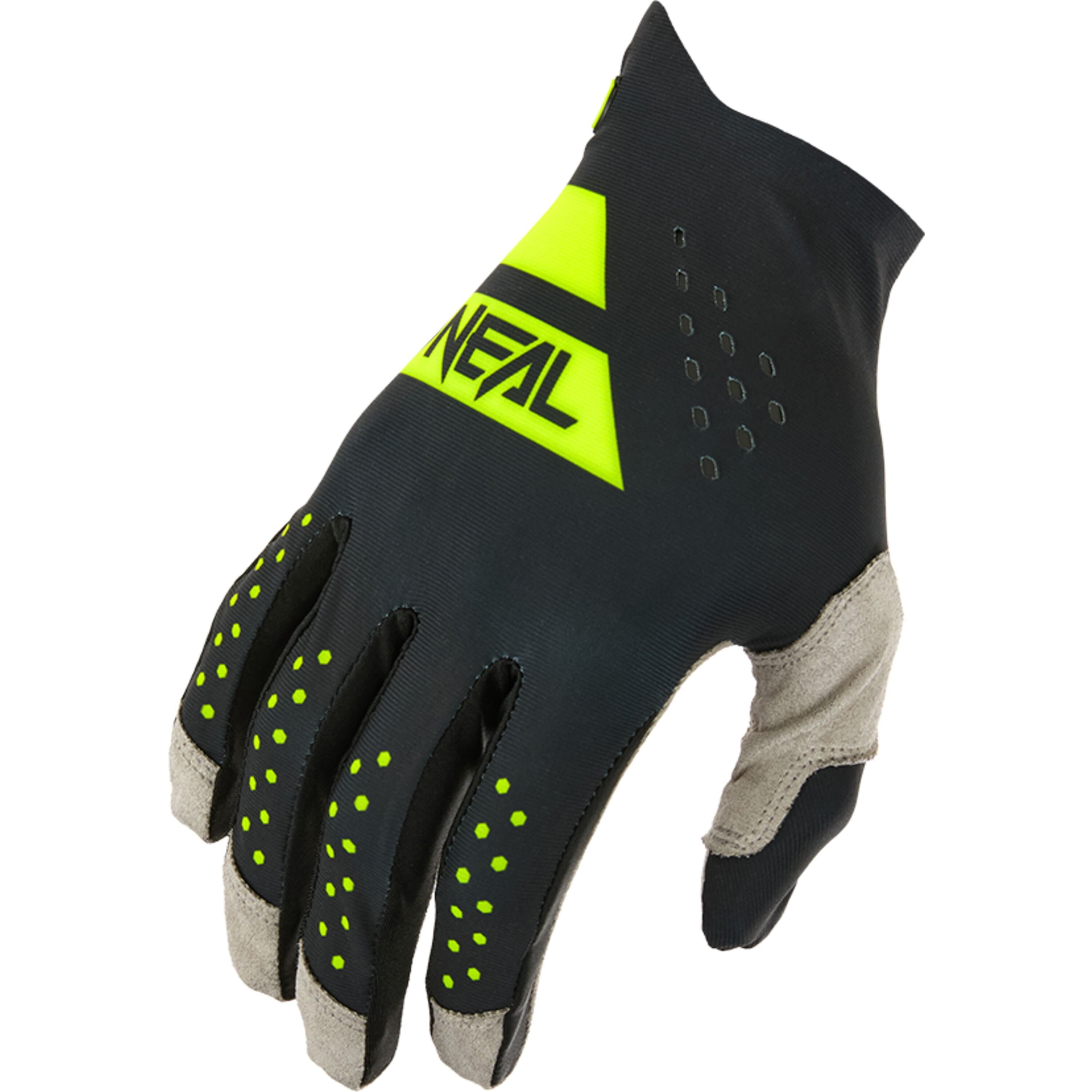 Oneal PIN IT Slip on Glove black/neon yellow XL/10 - Black - X-Large