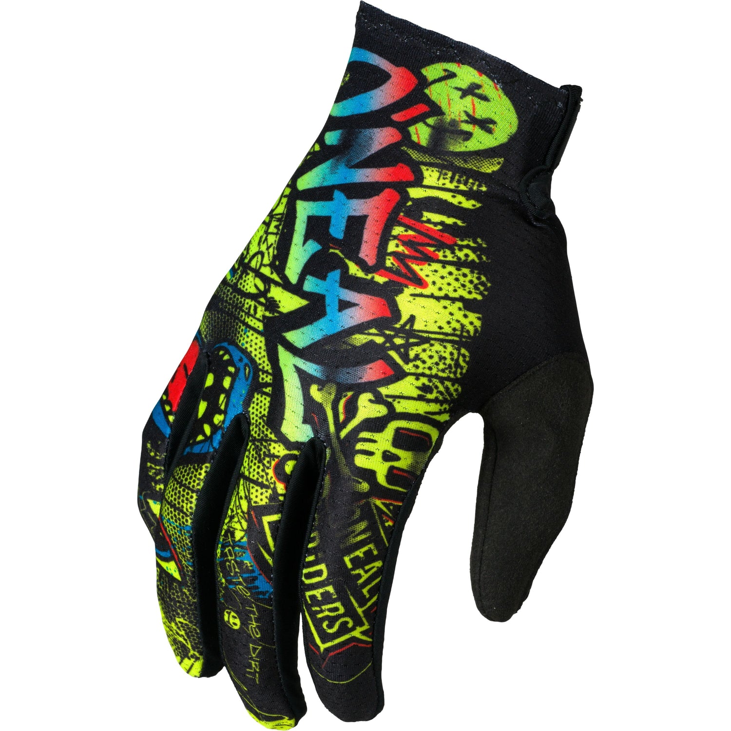 Oneal MATRIX Youth Glove RANCID Black/Neon Yellow XL/7 - Black - X-Large