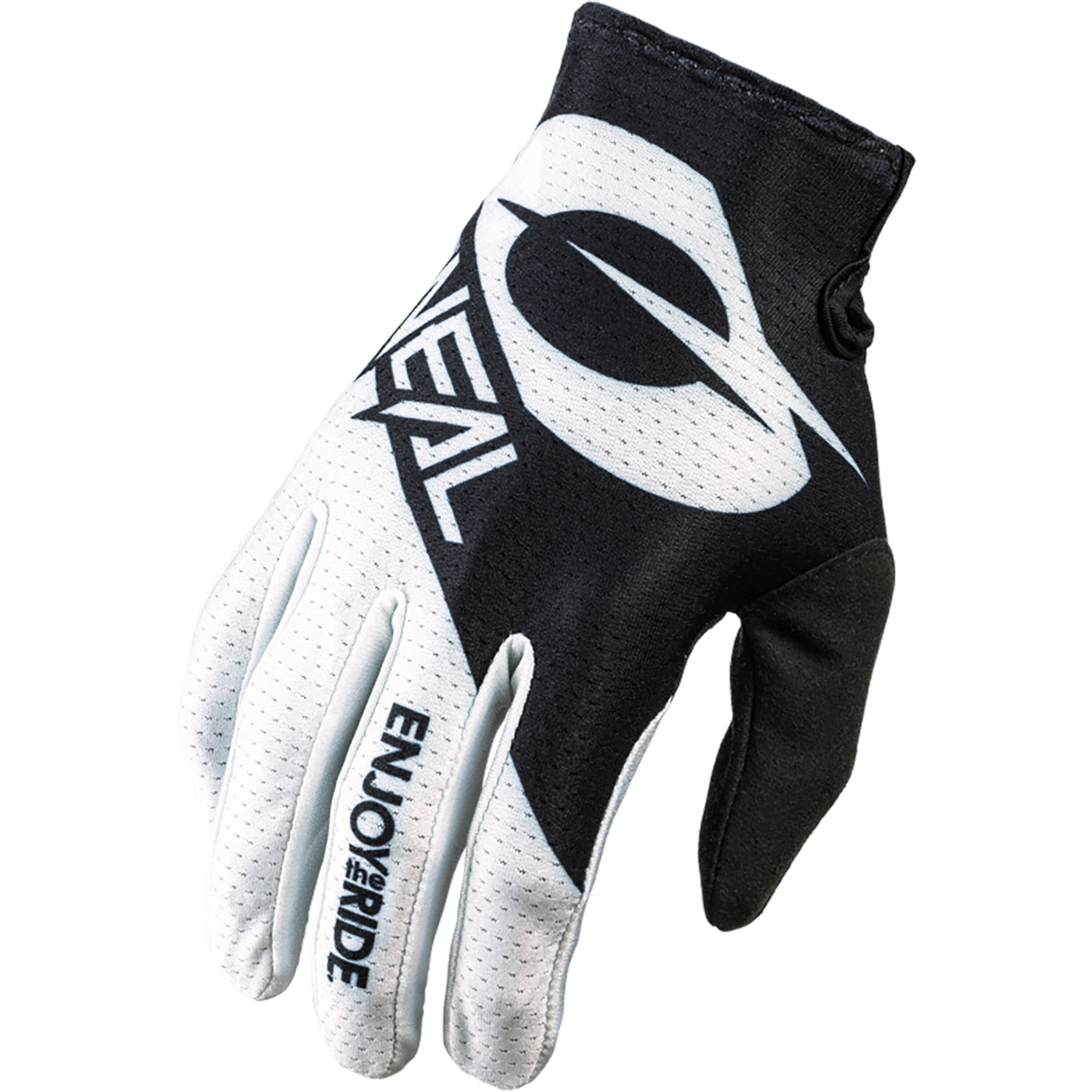 Oneal MATRIX Glove STACKED Black/White XL/10 - Black - X-Large