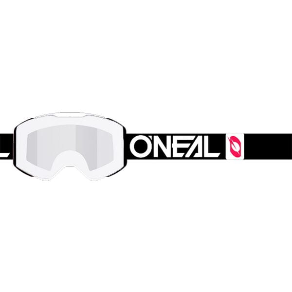 O'NEAL B-30 Goggle BOLD black/white - silver mirror