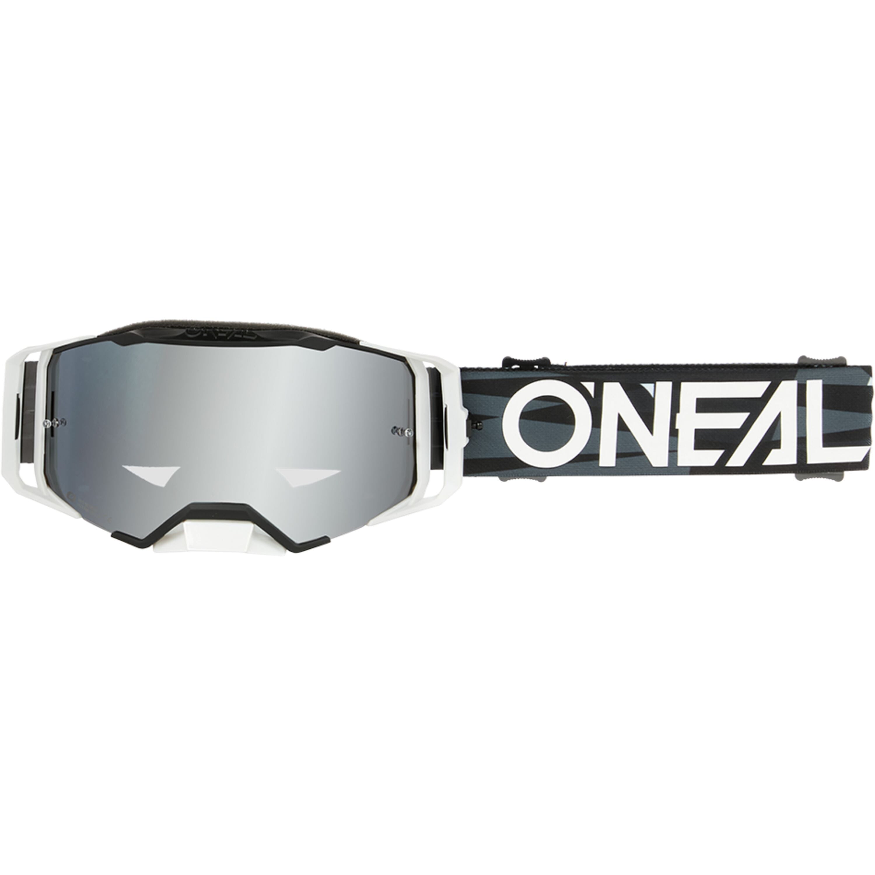 Oneal B-33 Goggle ICTUS Black/White - silver mirror