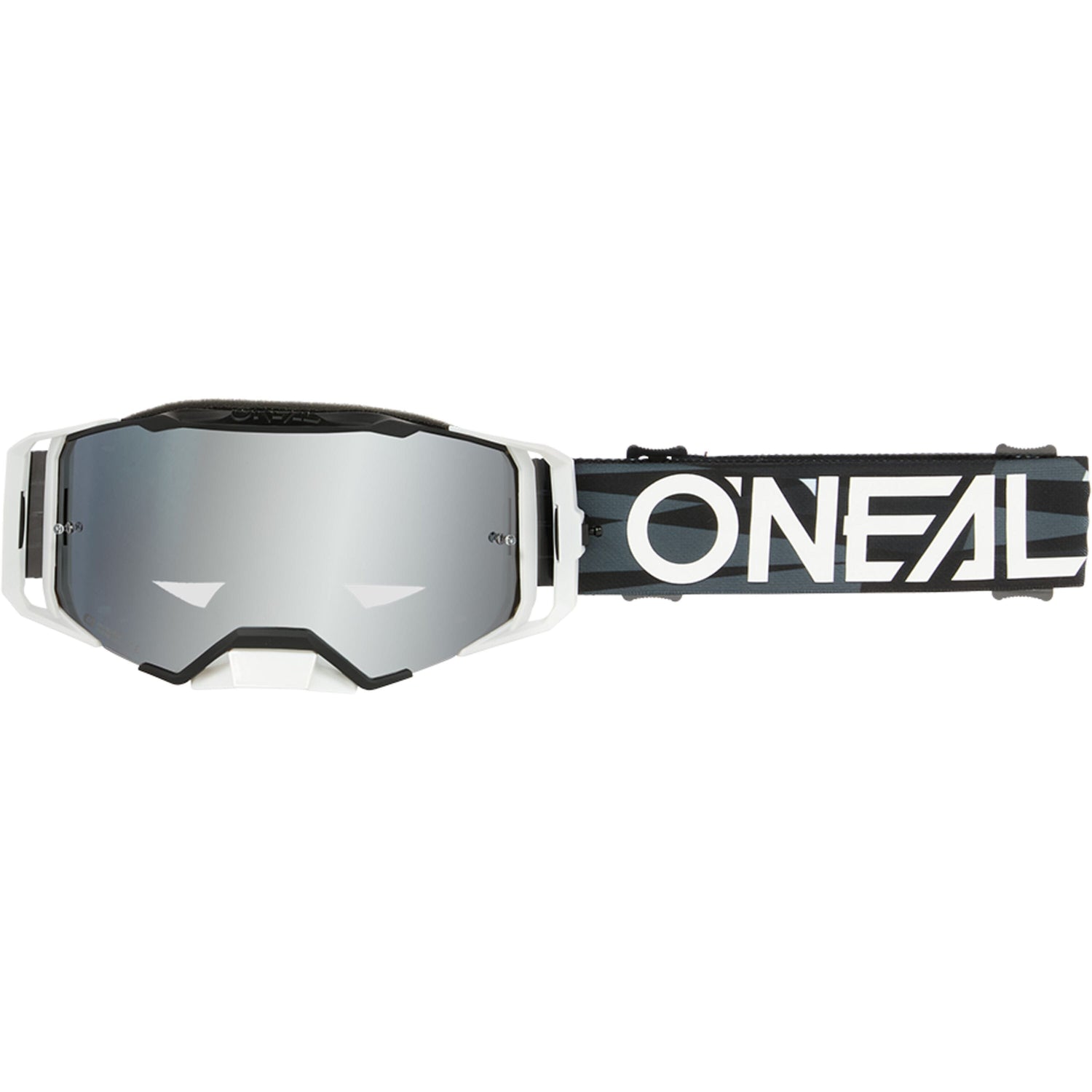 Oneal B-33 Goggle ICTUS Black/White - silver mirror