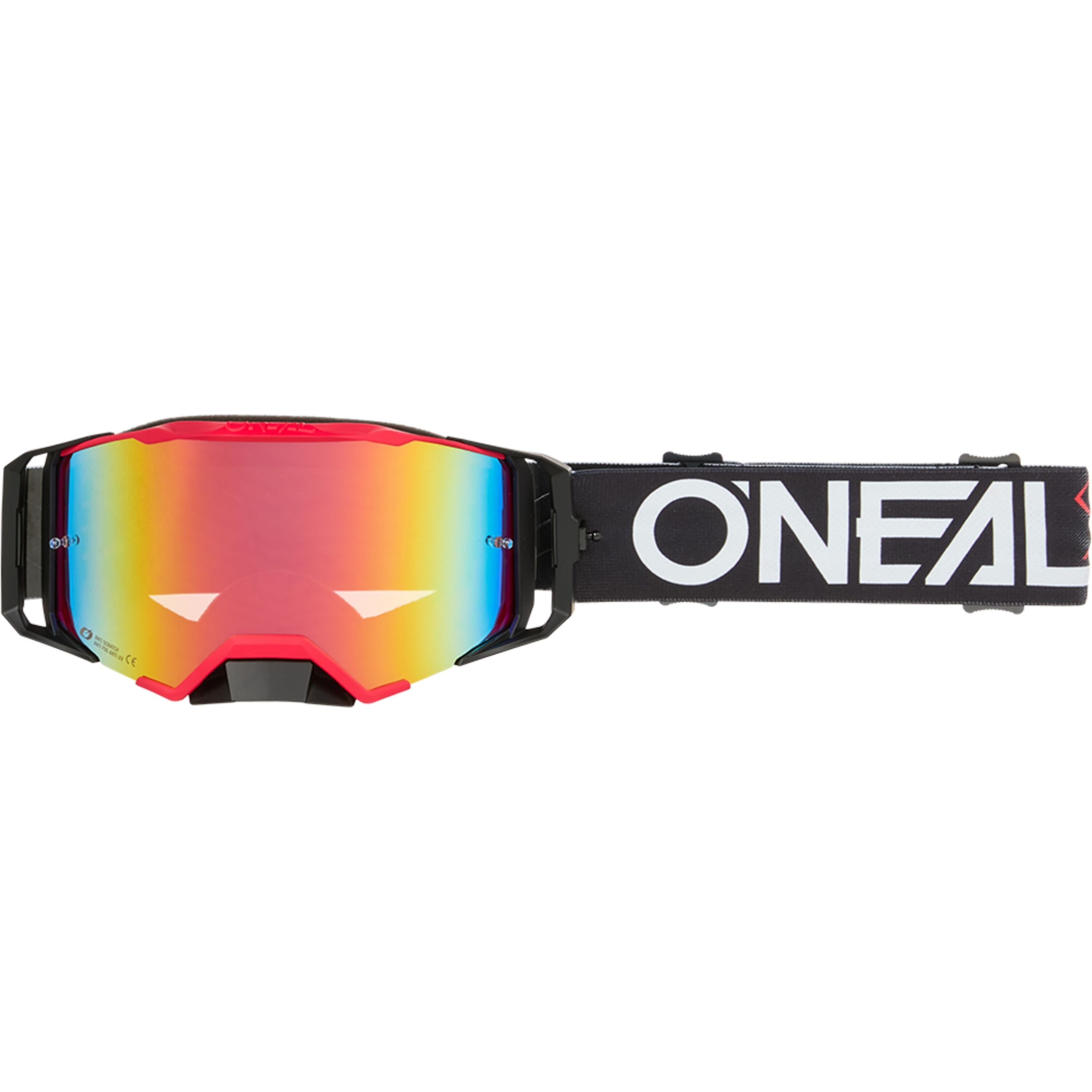 Oneal B-33 Goggle HEXA Black/Red - Radium Red