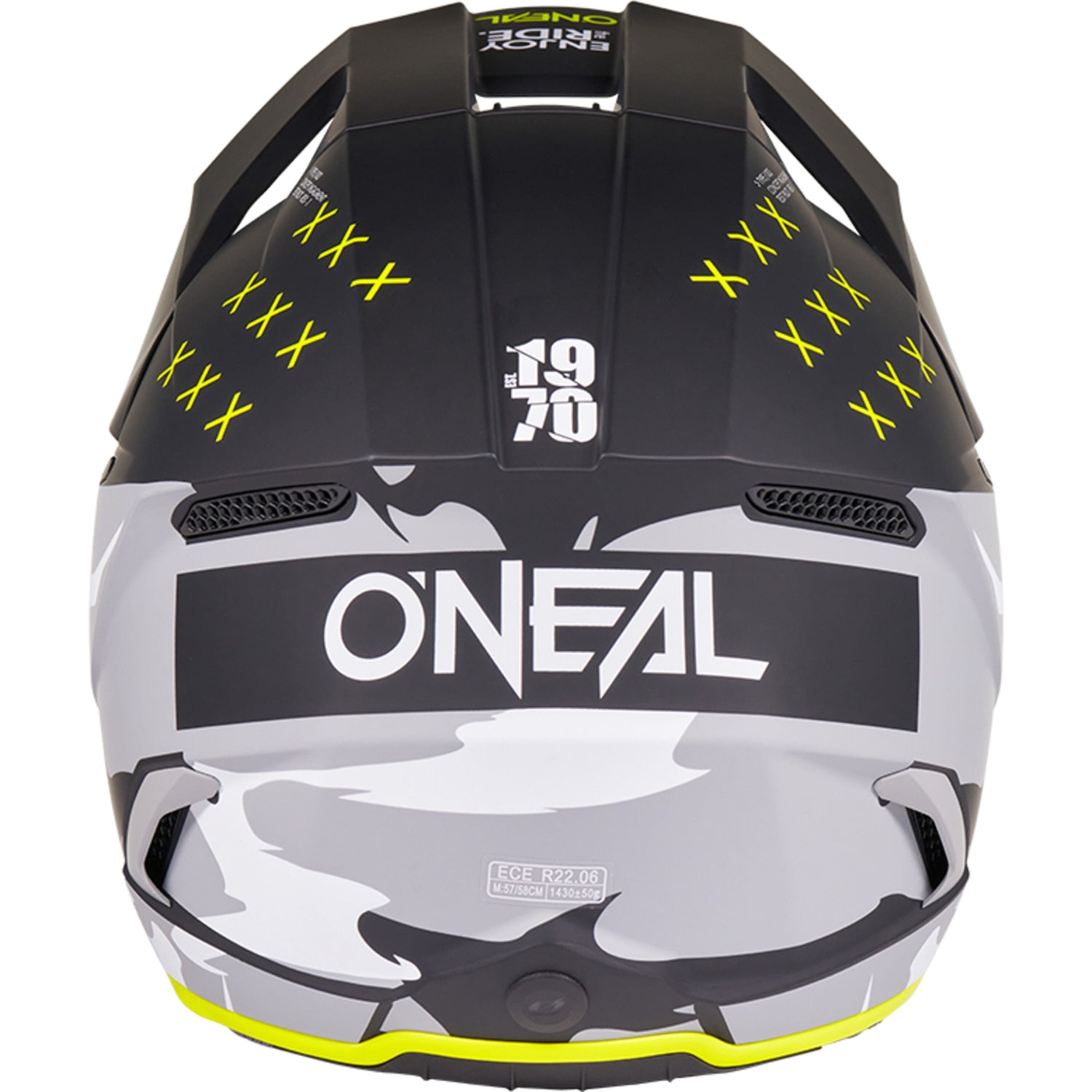 Oneal 3SRS Helmet HEAT Black/Gray XL (61/62) - Black - X-Large