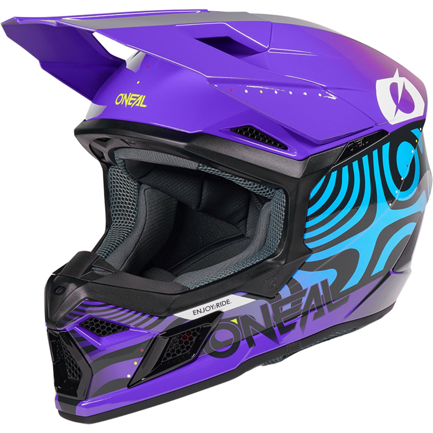 Oneal 3SRS Helmet NOVA Purple XL (61/62) - Purple - X-Large
