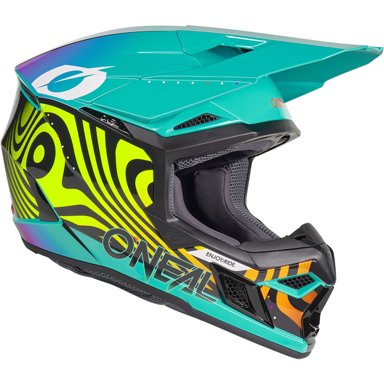 Oneal 3SRS Helmet NOVA Mint XL (61/62) - Green - X-Large