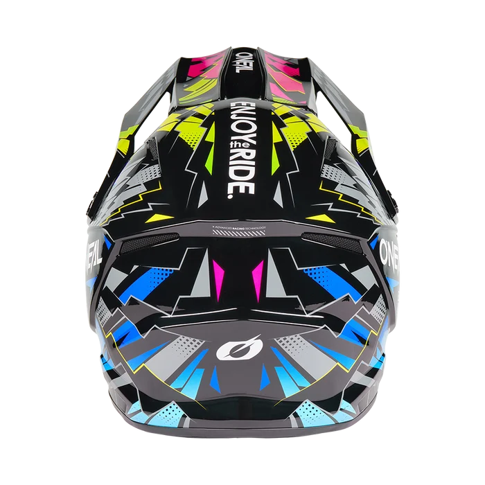 Oneal 1SRS Youth Helmet STIXX Black/multi XL (51/52) - Black - X-Large