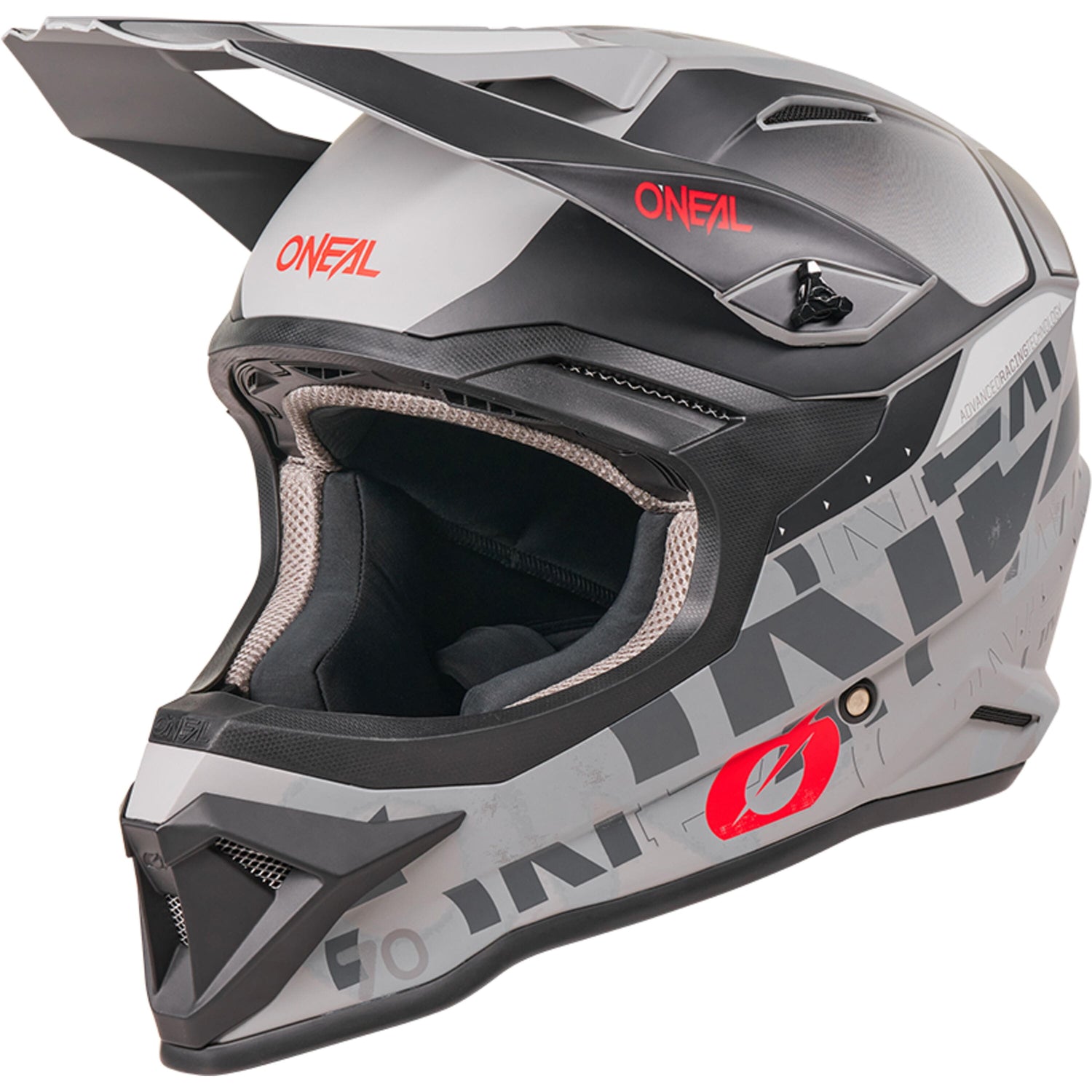 Oneal 1SRS Helmet VOLTIXX Black/Gray XL (61/62) - Black - X-Large