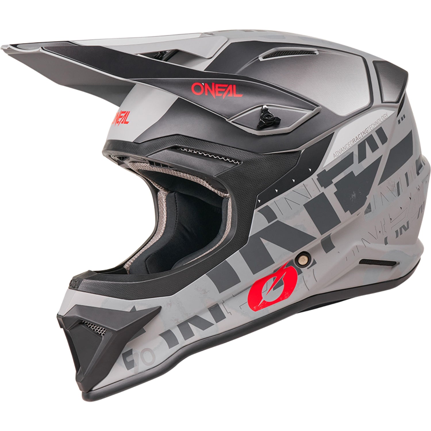 Oneal 1SRS Helmet VOLTIXX Black/Gray XL (61/62) - Black - X-Large