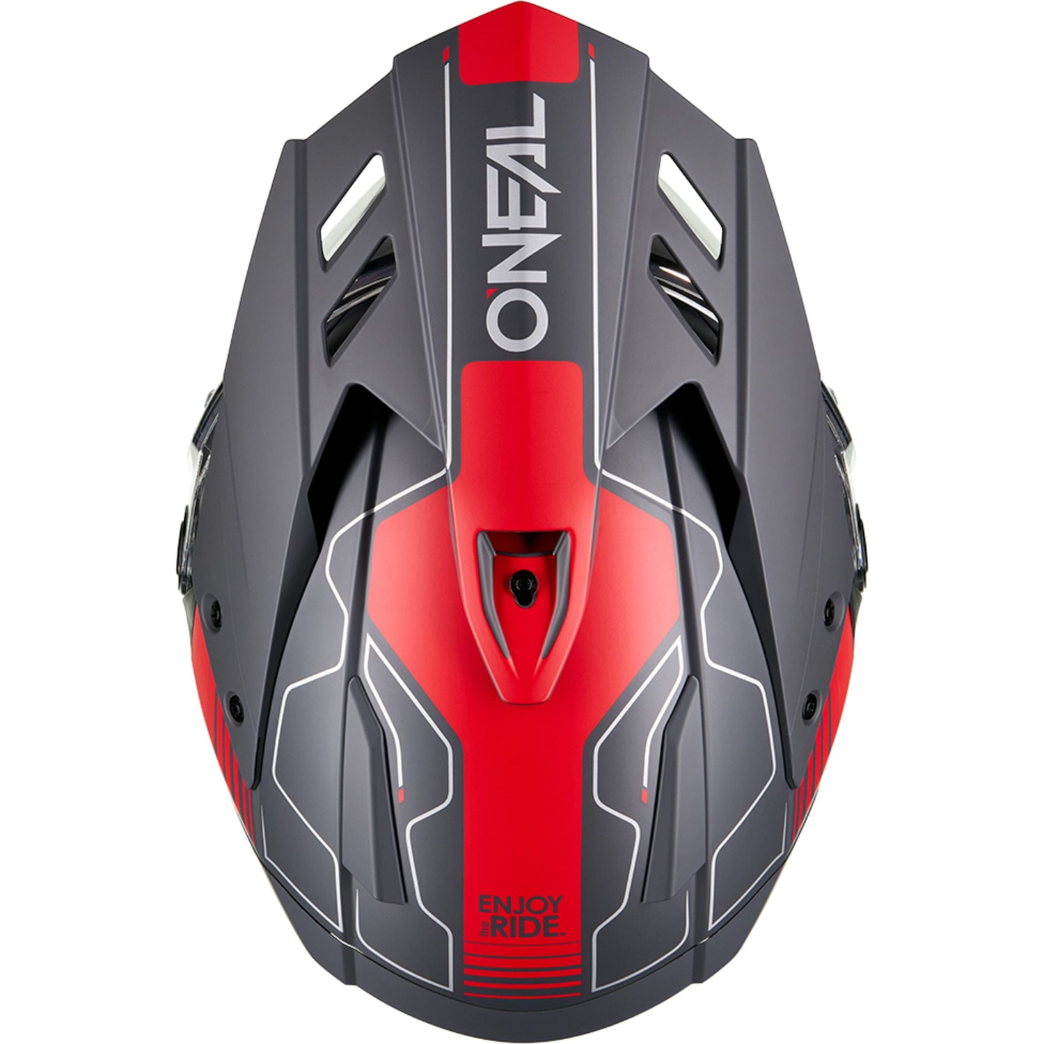 Oneal SIERRA RS Helmet ECHO V.26 black/red XL (61/62) - Black - X-Large