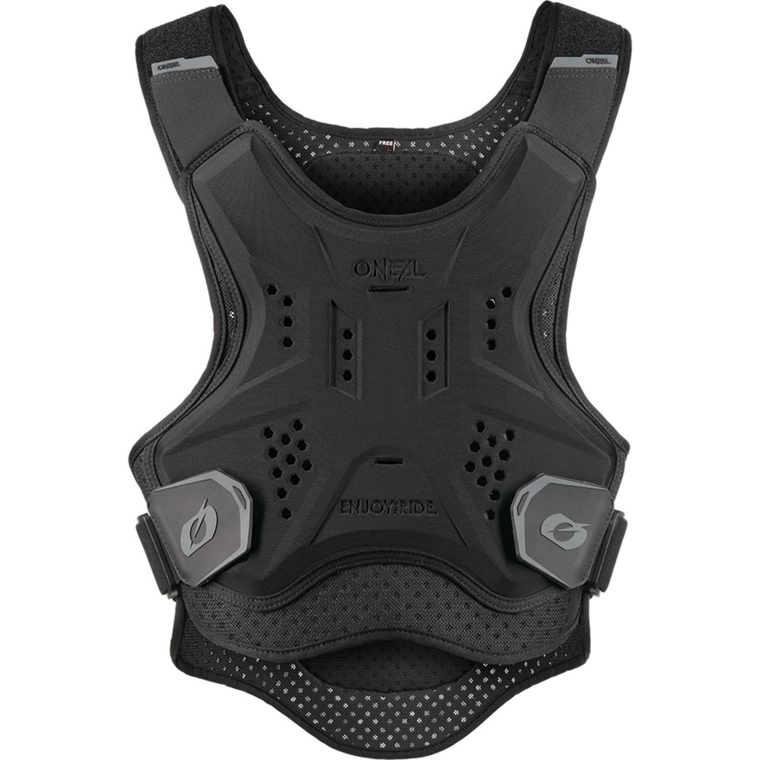 Oneal BP Soft Chest Protector Black - Black - One size