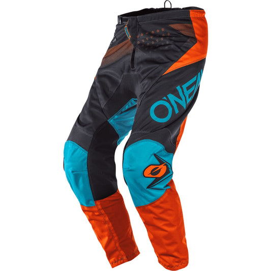ONEAL ELEMENT Pants FACTOR gray/orange/blue 32/48