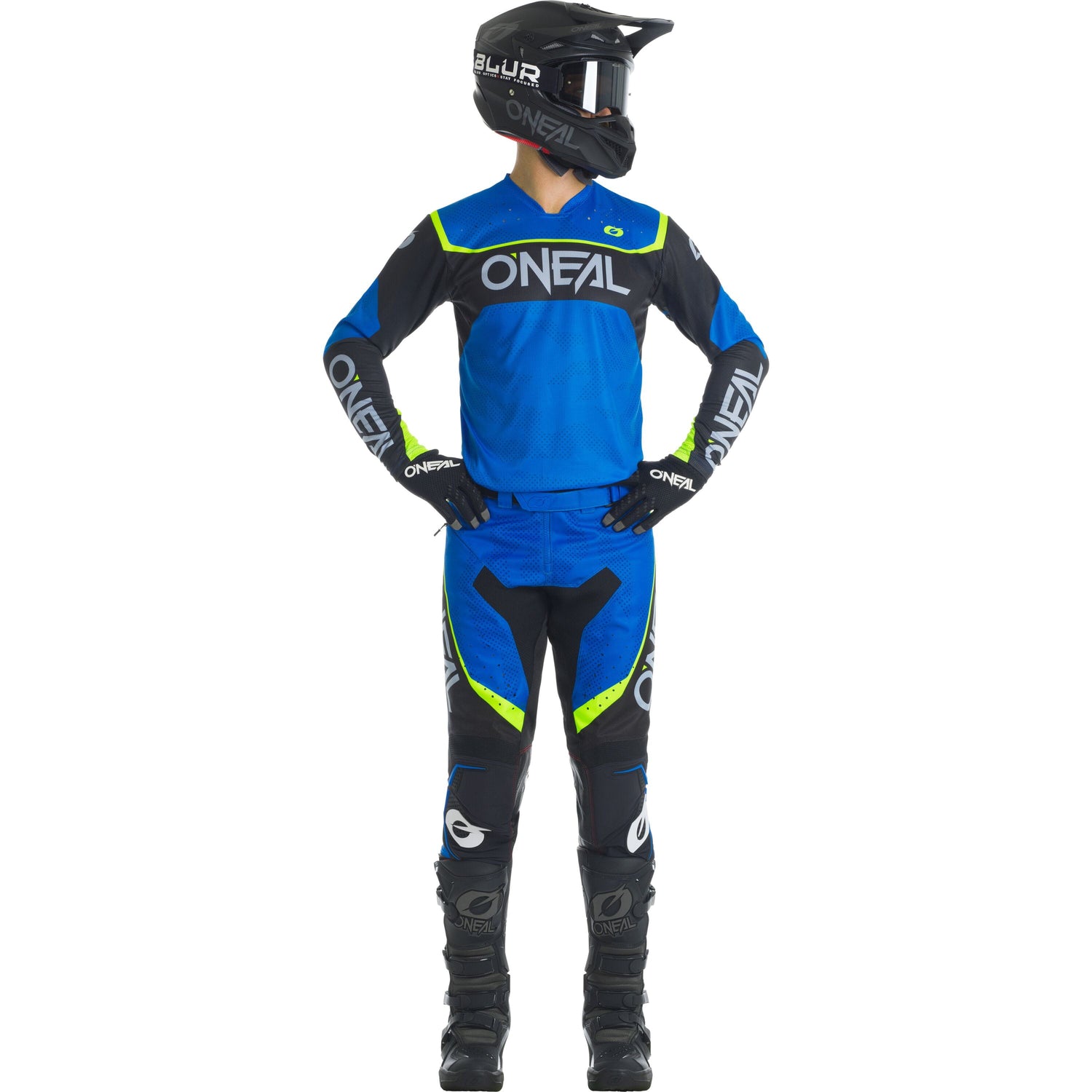 Oneal HARDWEAR Pants Camo Blue/Black 38 - Blue - 38