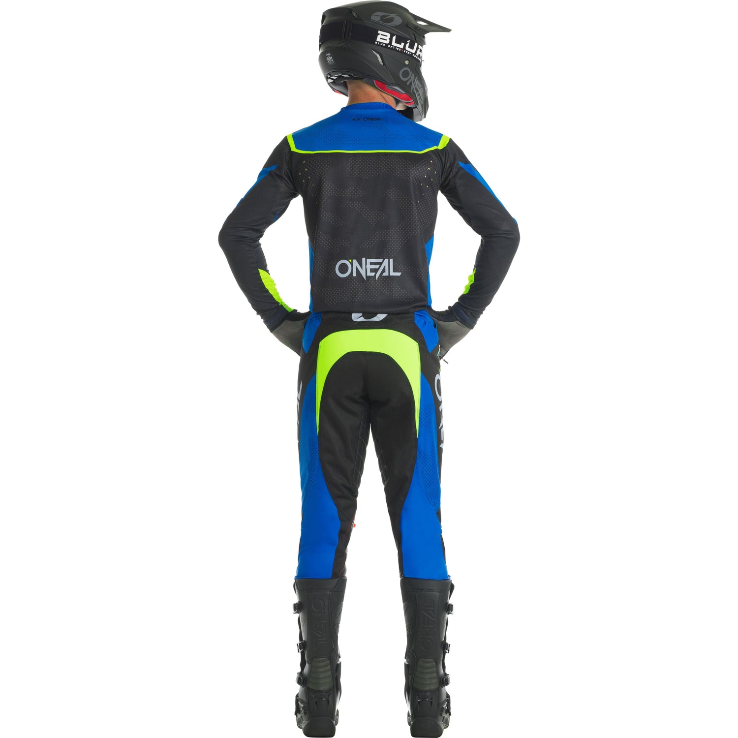Oneal HARDWEAR Pants Camo Blue/Black 38 - Blue - 38