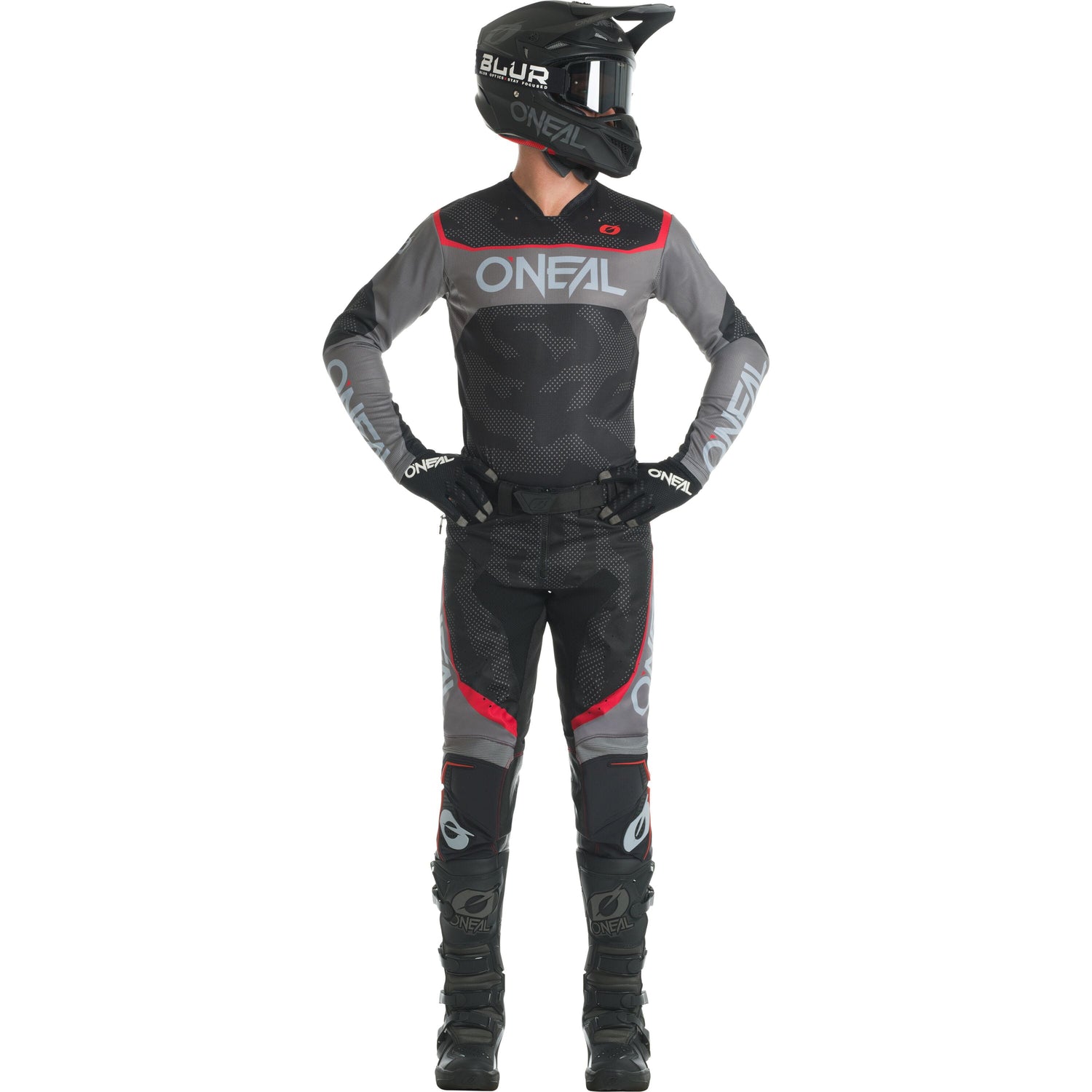Oneal HARDWEAR Pants Camo Black/grey 38 - Grey - 38