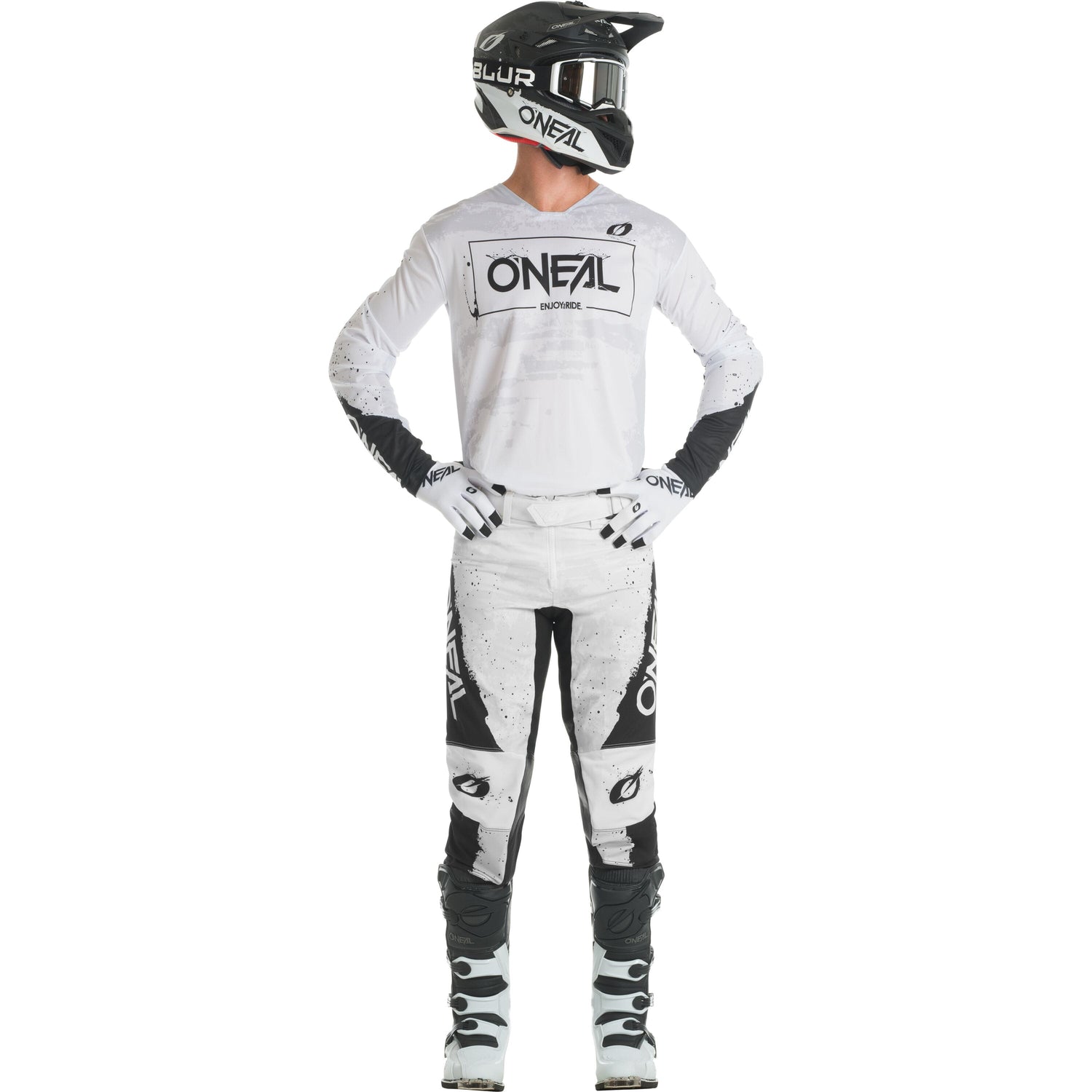 Oneal MAYHEM Jersey PAINT White/Black XL - White - X-Large
