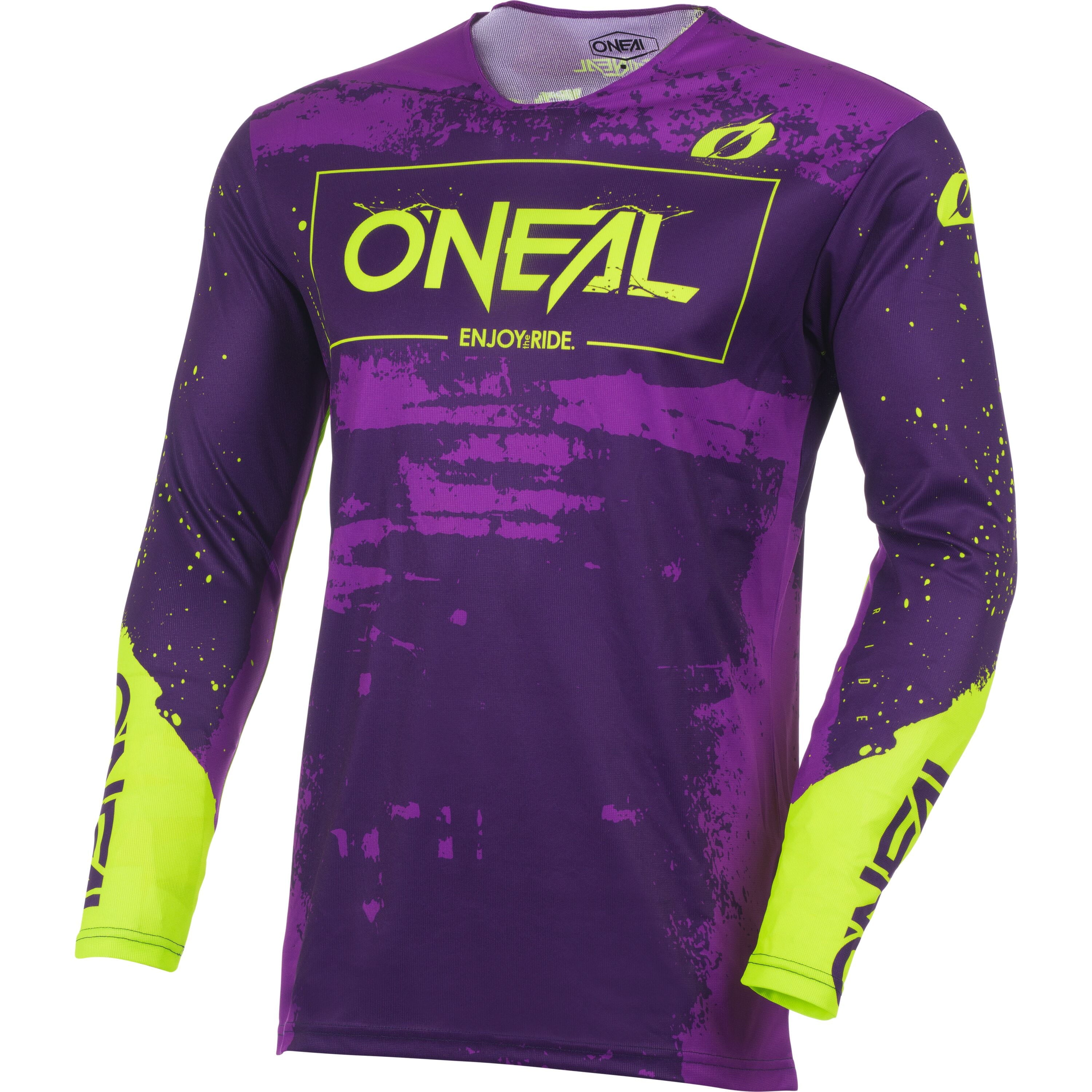 Oneal MAYHEM Jersey PAINT Purple/Neon Yellow XL - Purple - X-Large