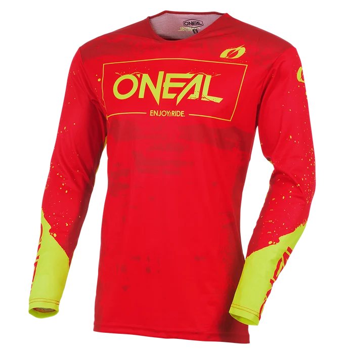 Oneal MAYHEM Jersey PAINT red/yellow XL - Red - X-Large