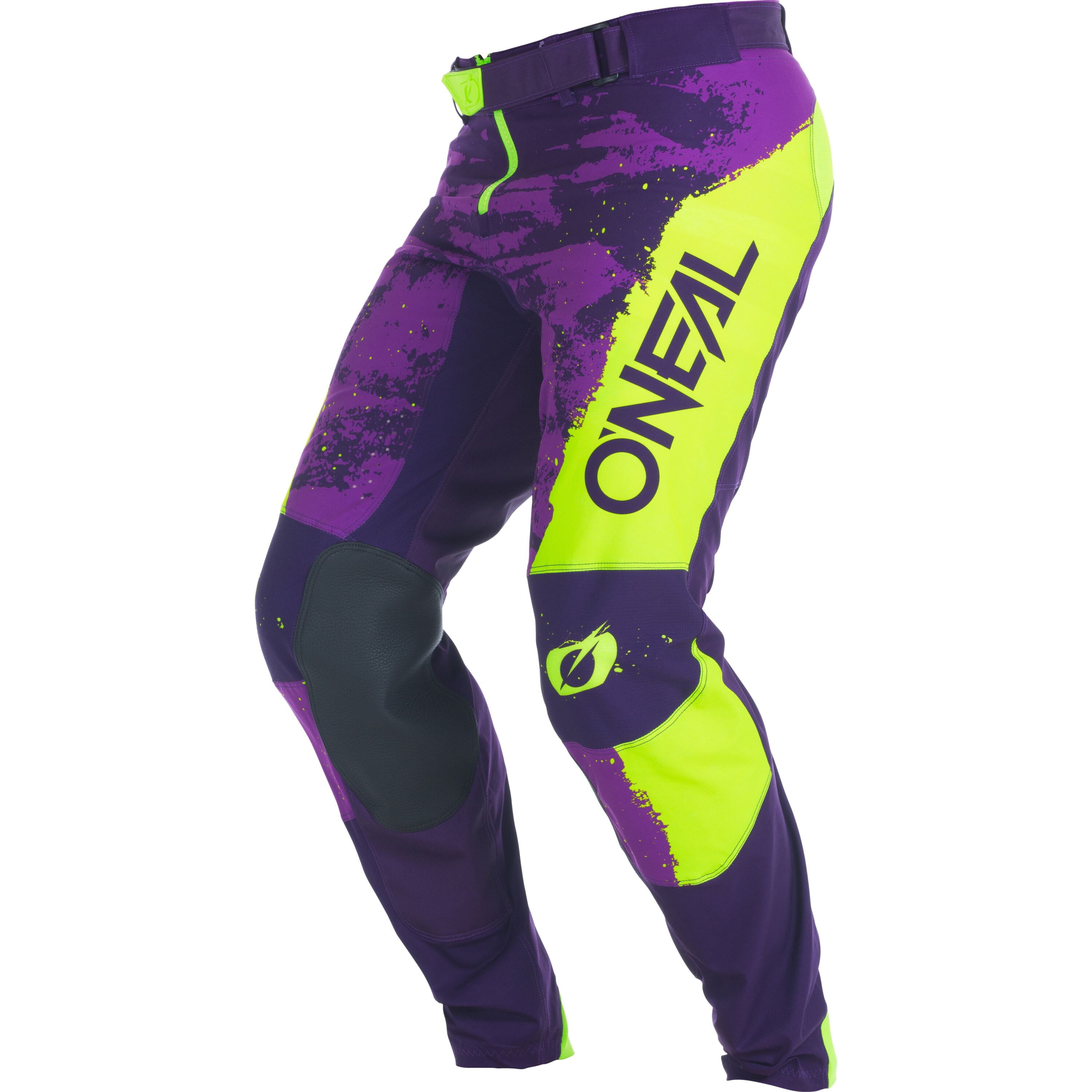 Oneal MAYHEM Pants PAINT Purple/Neon Yellow 38/54 - Purple - 38