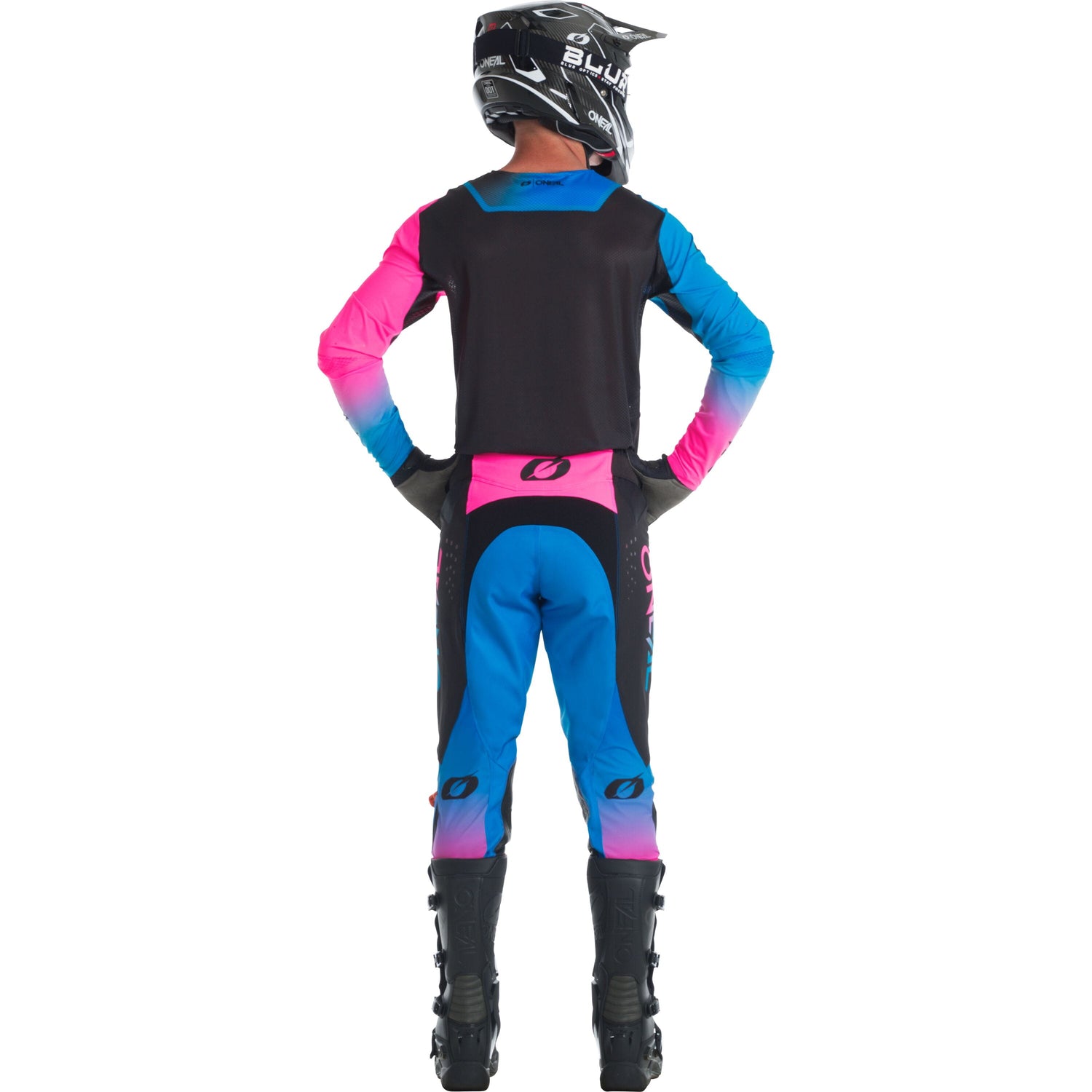 Oneal PRODIGY Jersey FIVE SIX Black/neon Pink XL - Black - X-Large