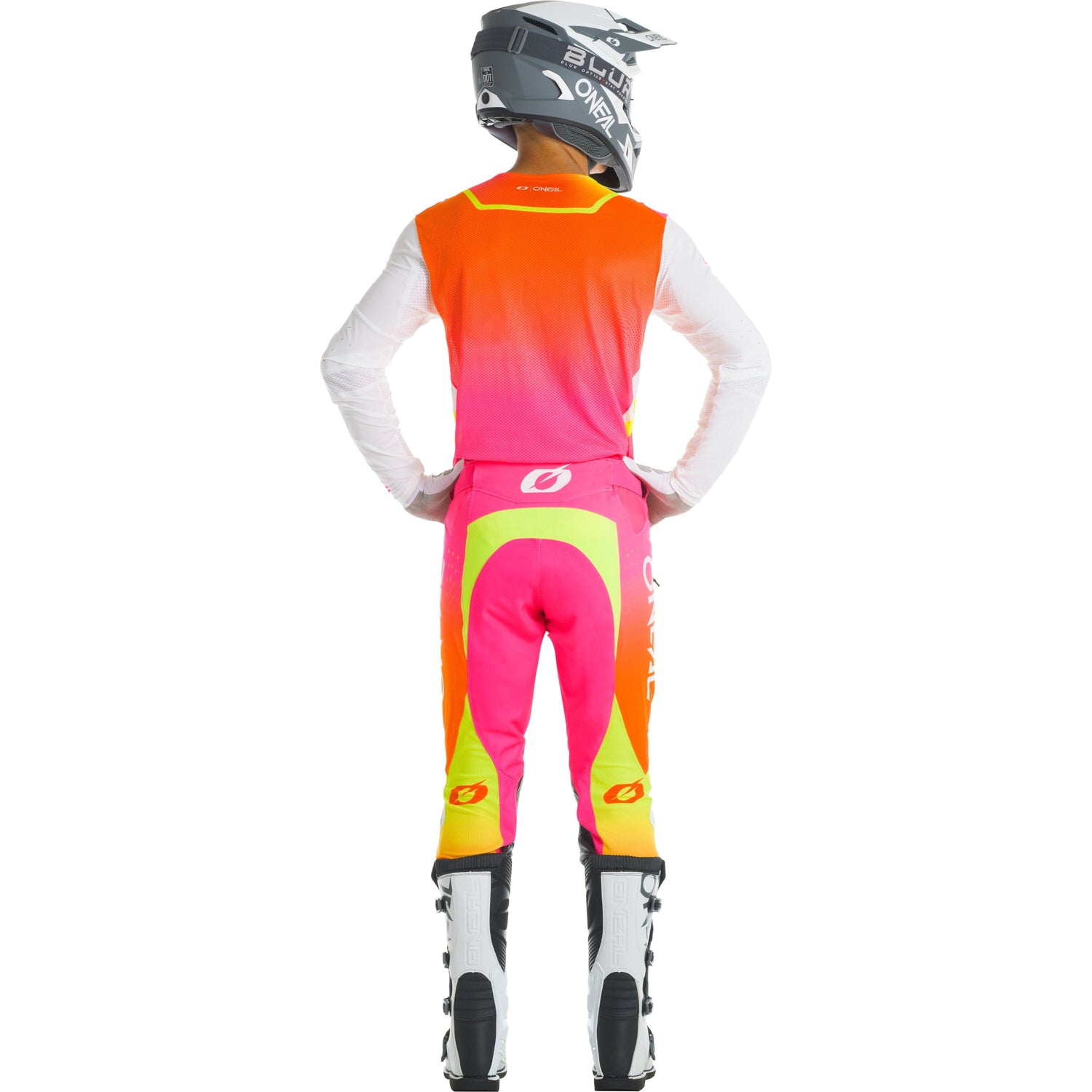 Oneal PRODIGY Pants FIVE SIX White/neon 36/52 - White - 36