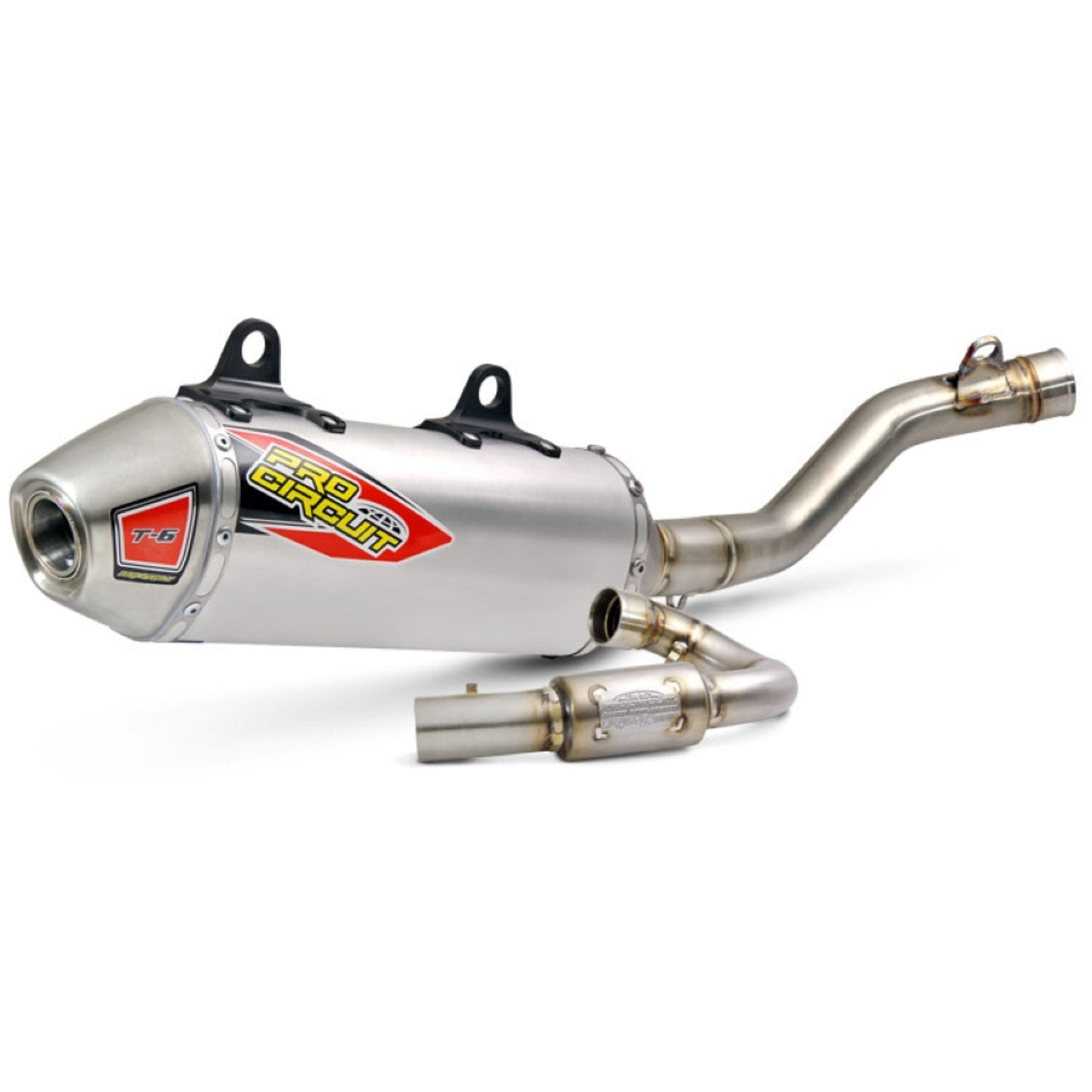 Pro Circuit T-6 Stainless System Triumph TF250X 24-26 - Silver - One size
