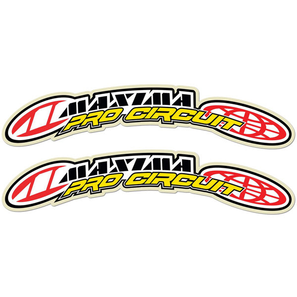 Pro Circuit  PROCIRCUIT.COM Fender decal - Maxima