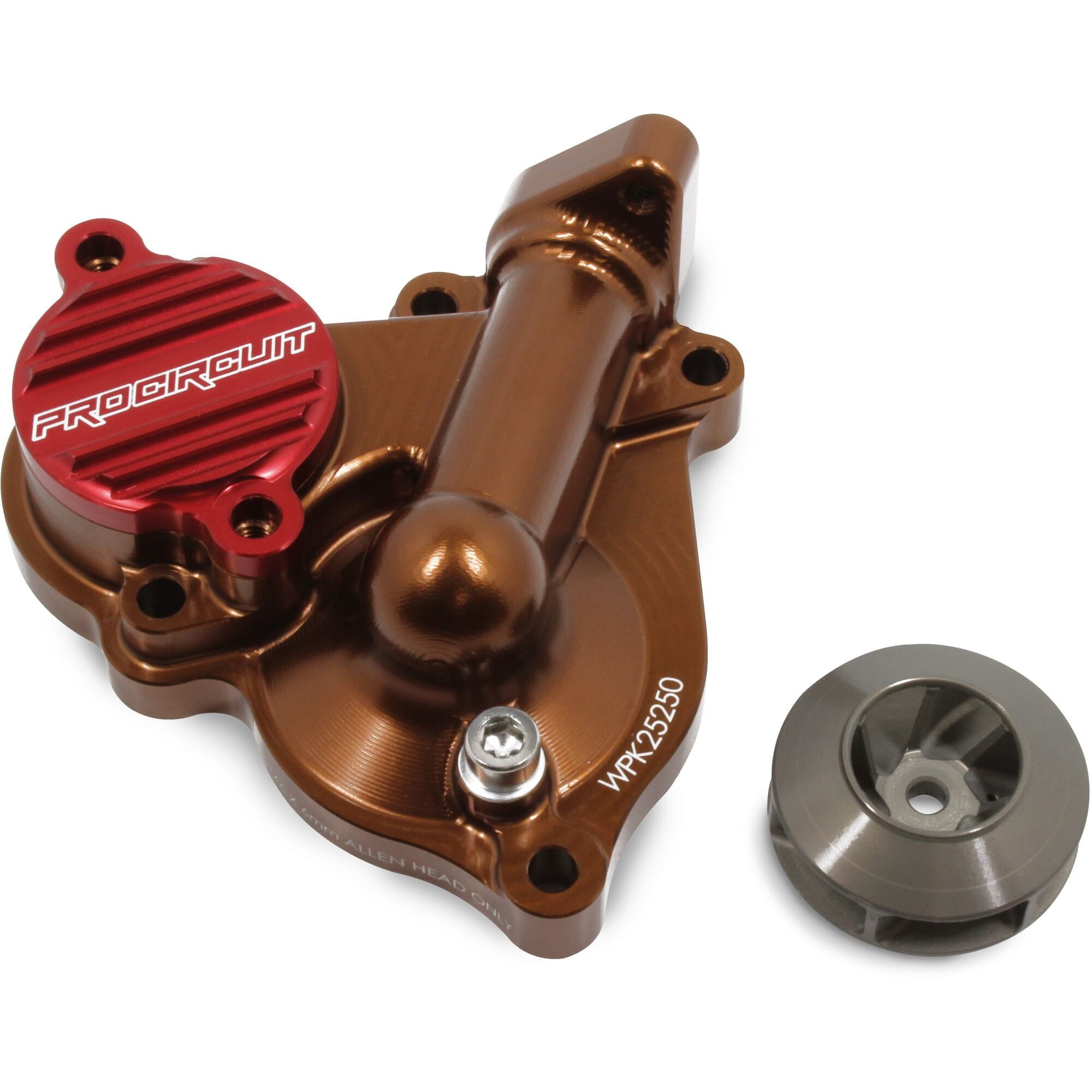 Pro Circuit WATERPUMP COVER W/IMPELLER, KX250F 25
