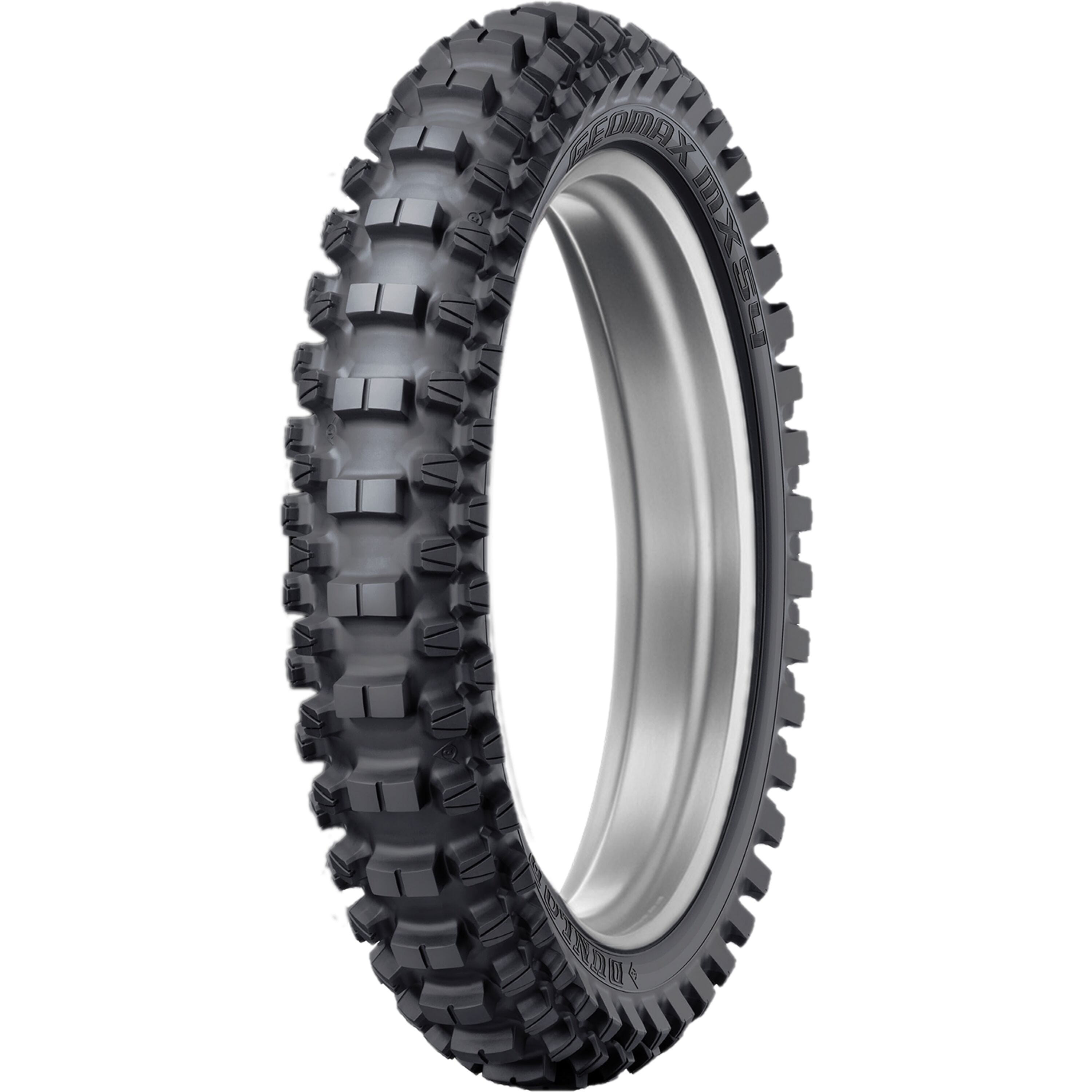 Dunlop Rear Tyre 90/100-16 51M TT GEOMAX MX54 - Black - 16 inches