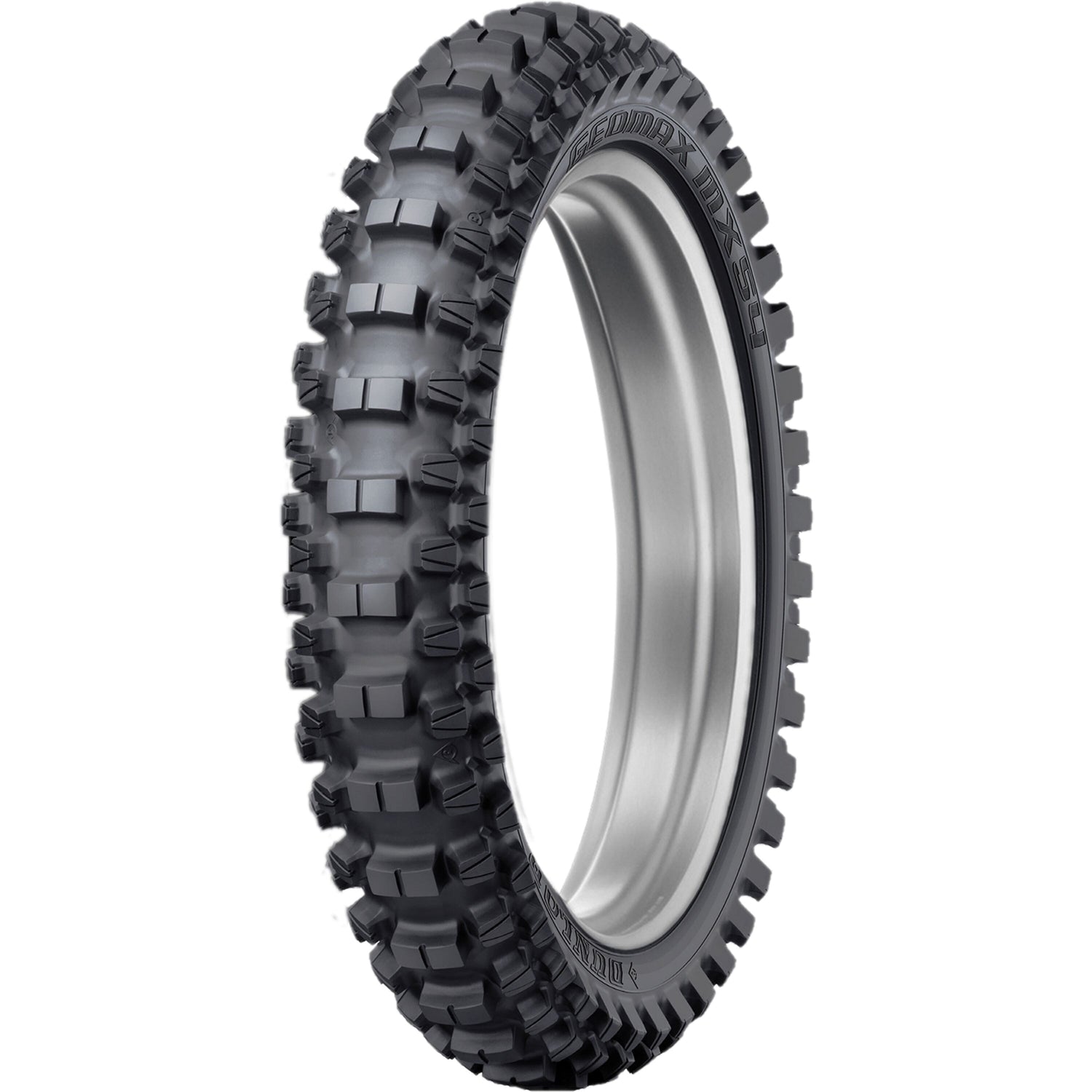 Dunlop Rear Tyre 90/100-16 51M TT GEOMAX MX54 - Black - 16 inches