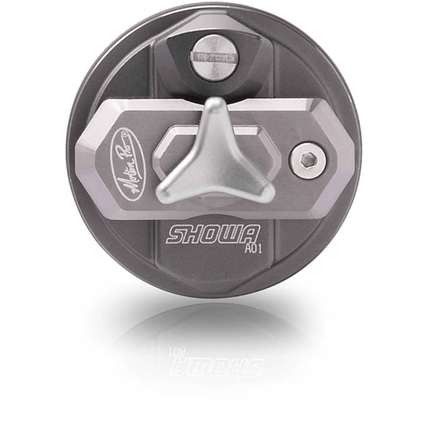 Motion Pro Compression Adjuster for SHOWA - Tall Adjuster - Silver - One size